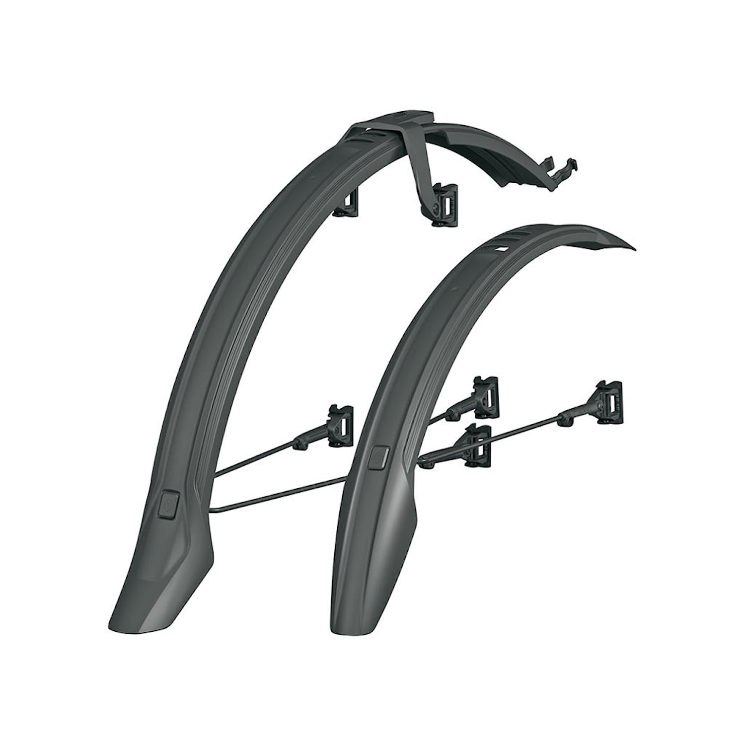 SKS Skärmset Fram/Bak Veloflexx 55 28" 55mm Svart Cykeldelar - Stänkskärmar - ParCykeldelar Stänkskärmar Par