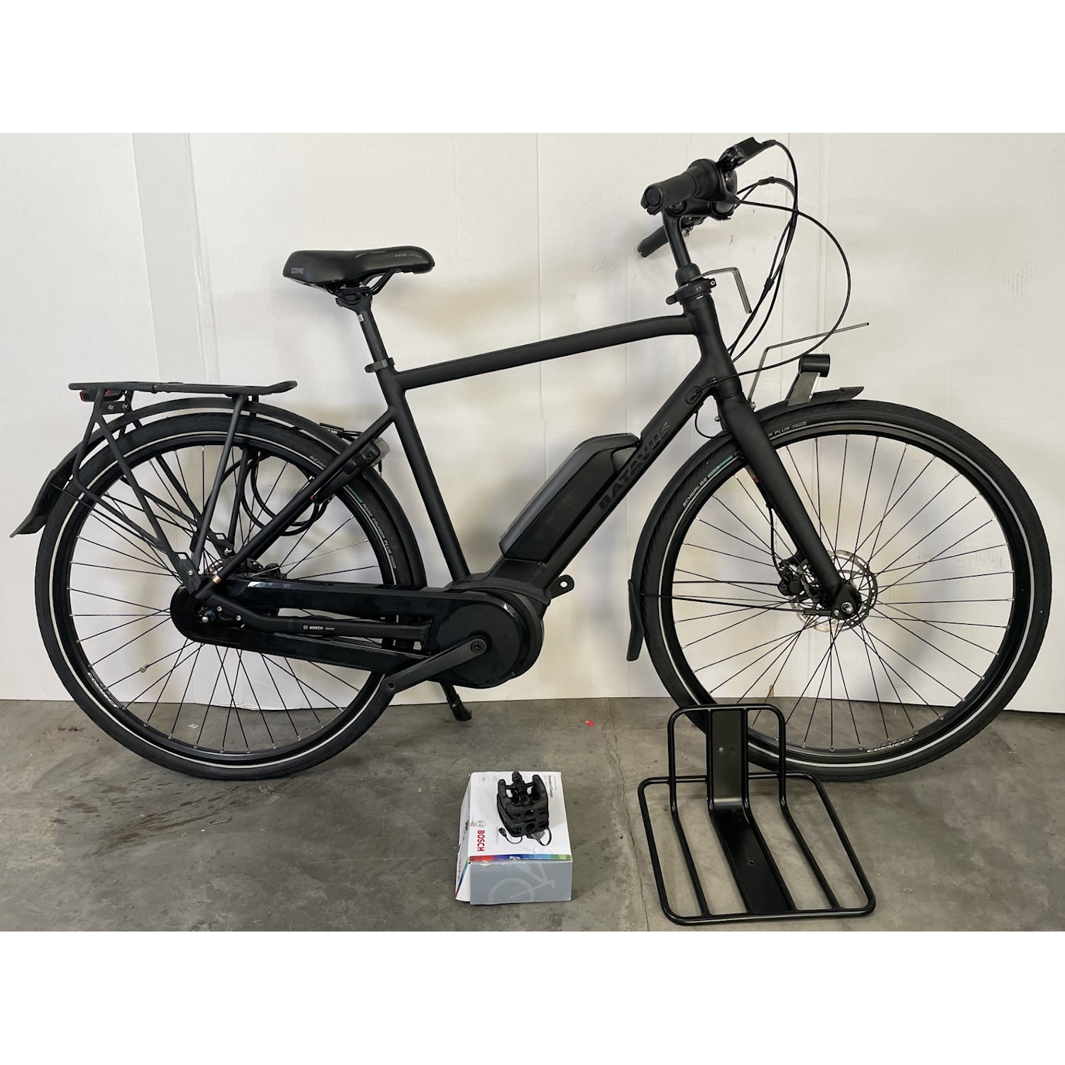 Batavus Harlem E-Go Herr Mattsvart 53 cm Recycle - Elcykel-Recycle - Standard Elcykel-RecycleRecycle Elcykel Recycle Standard Elcykel Recycle