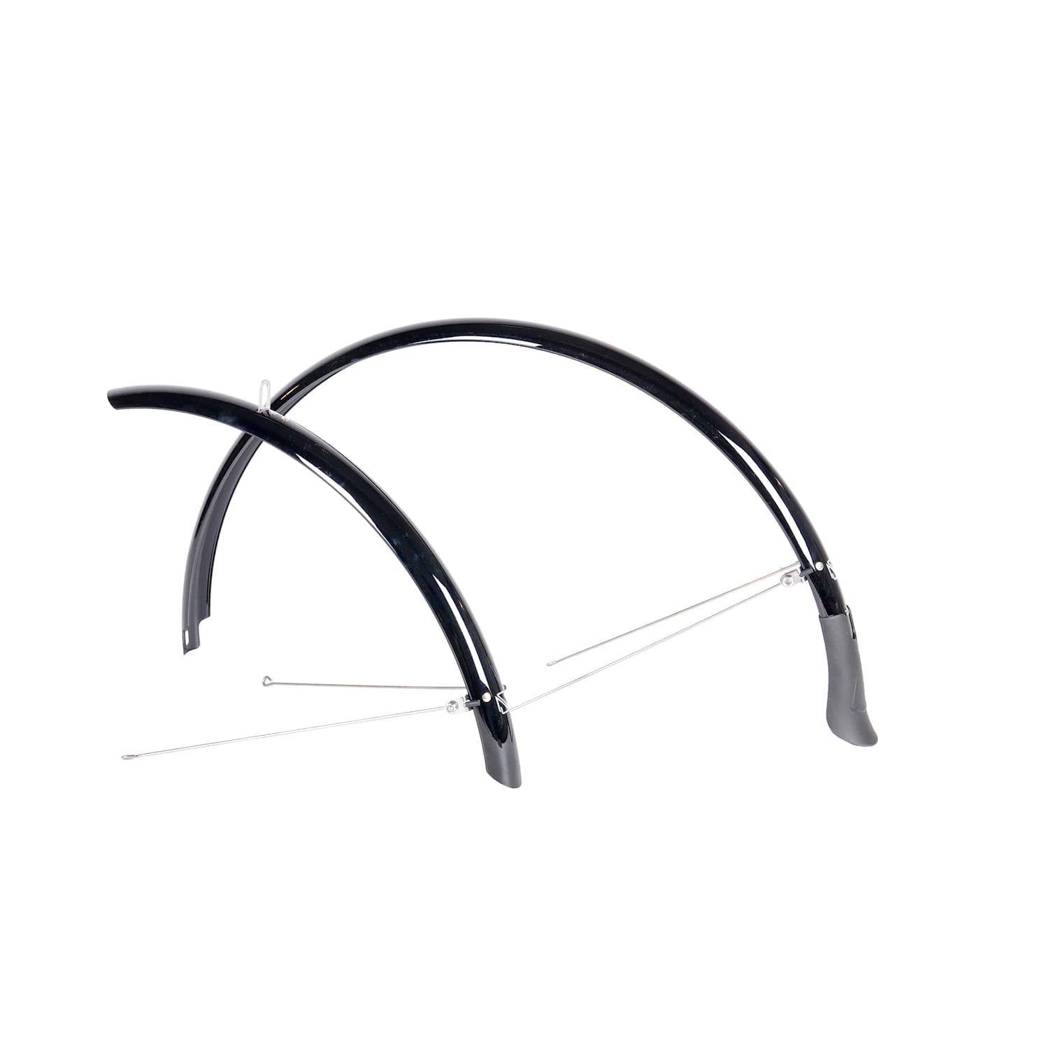 Naits Skärmset Cross/Gravel/Hybrid 28" 45 mm Svart Cykeldelar - Stänkskärmar - ParCykeldelar Stänkskärmar Par
