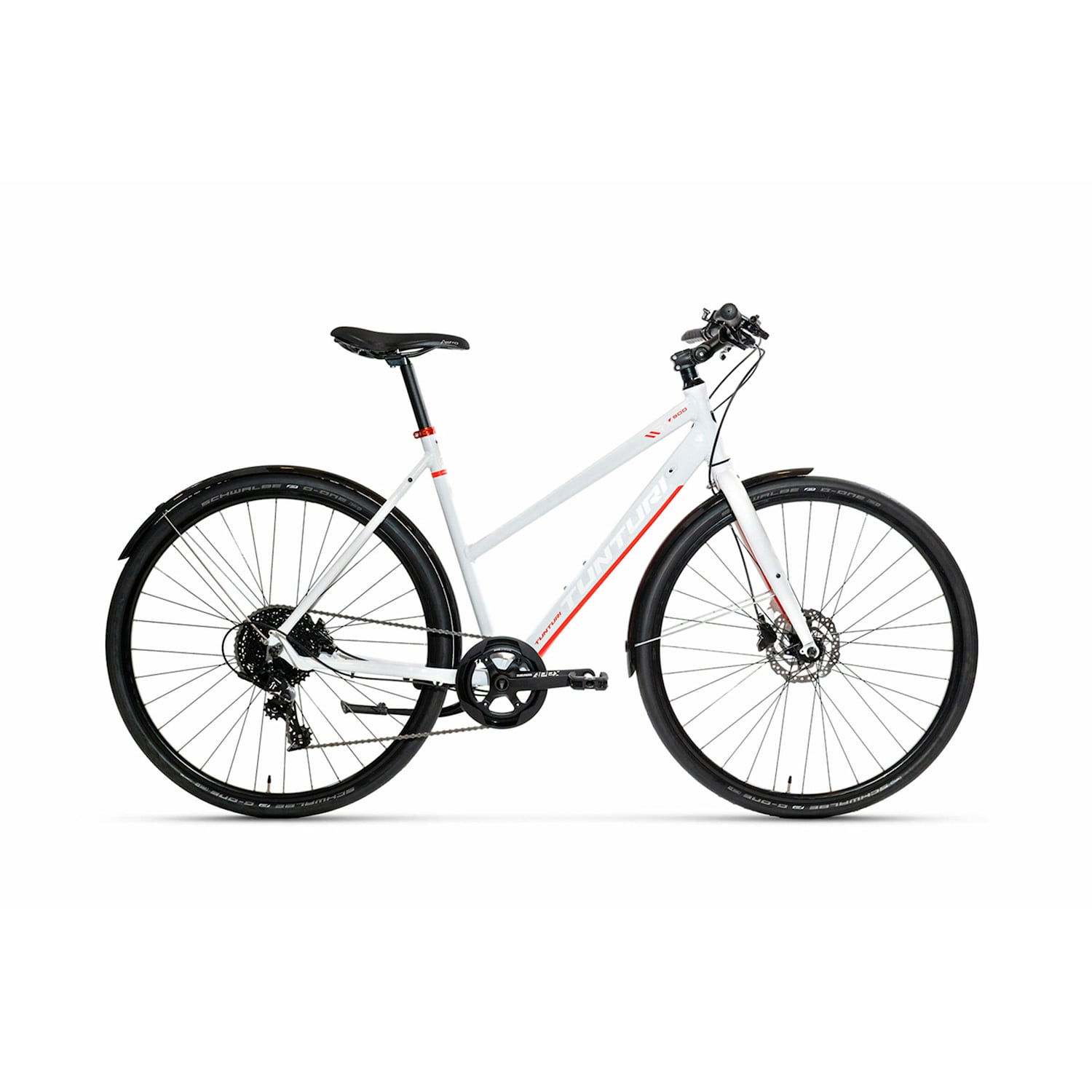 Tunturi RX900 Dam 48 cm Vit Cykel - Hybrid CykelCykel Hybrid Cykel