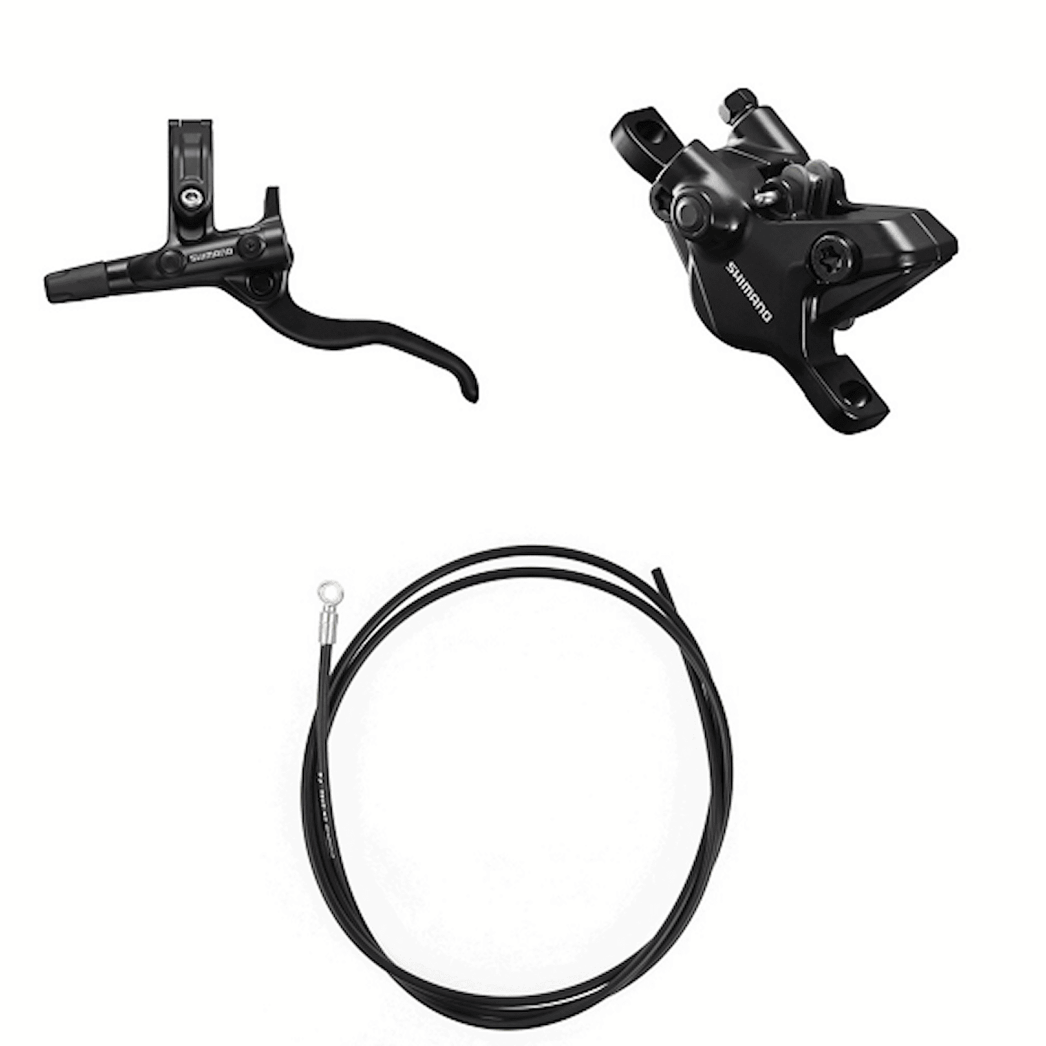Shimano Skivbromsset MT400 fram BL-MT400 1000mm BH59 BR-MT400 Svart Cykeldelar - Bromsklossar & bromsbelägg - SkivbromsbeläggCykeldelar Bromsklossar &