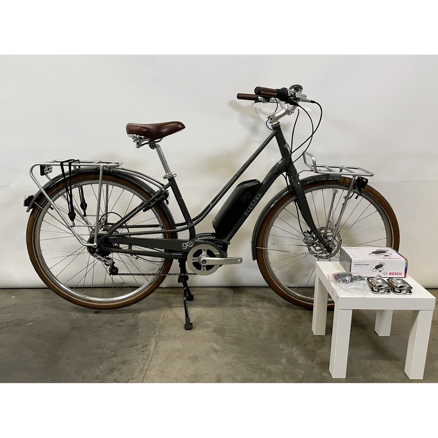 Electra Loft Go! 5i EQ Step-Thru 400Wh Portobello M Grå Recycle - Elcykel-Recycle - Standard Elcykel-RecycleRecycle Elcykel Recycle Standard Elcykel