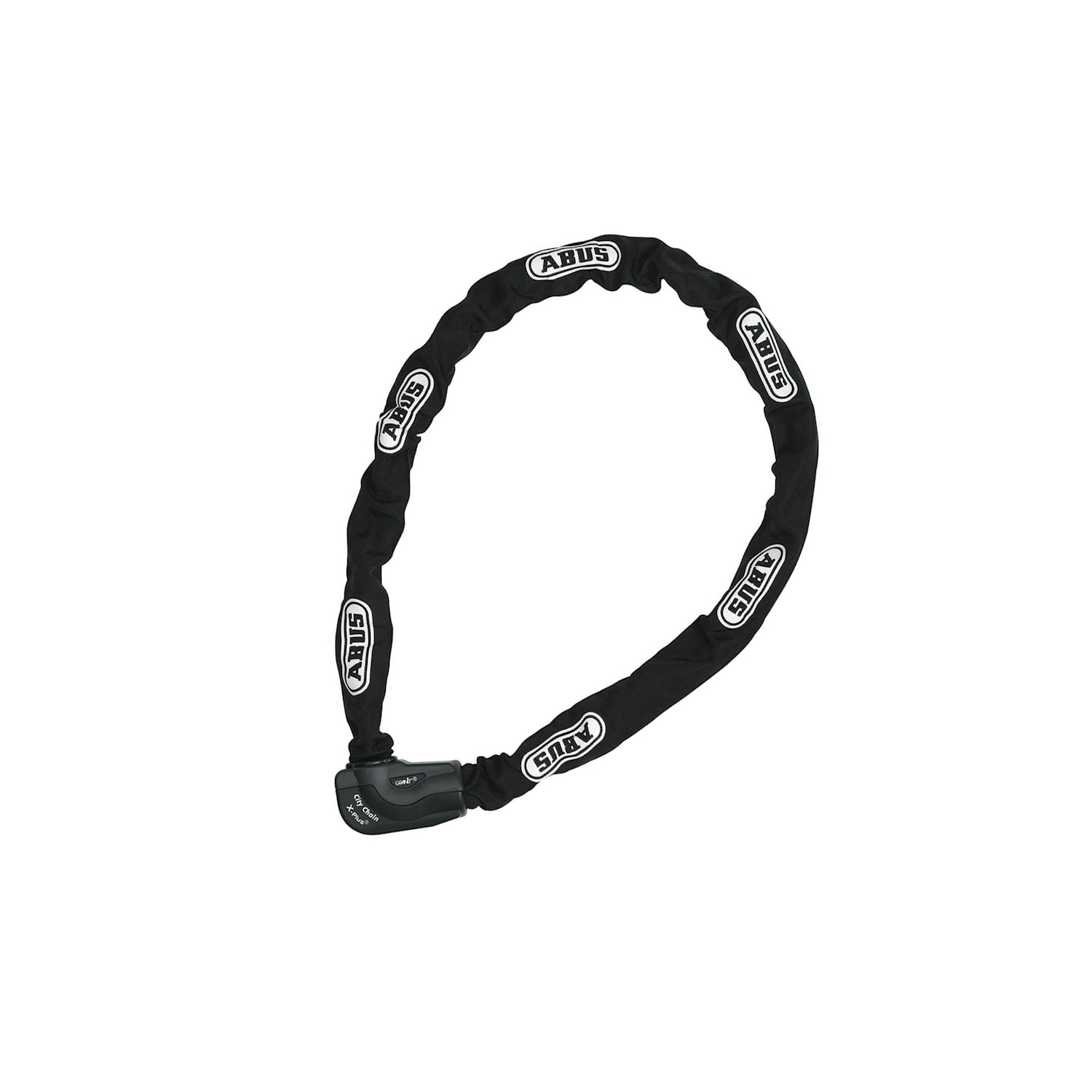 Abus Kättinglås 1060 CityChain XPlus 1060/140 X-Plus Svart Cykeltillbehör