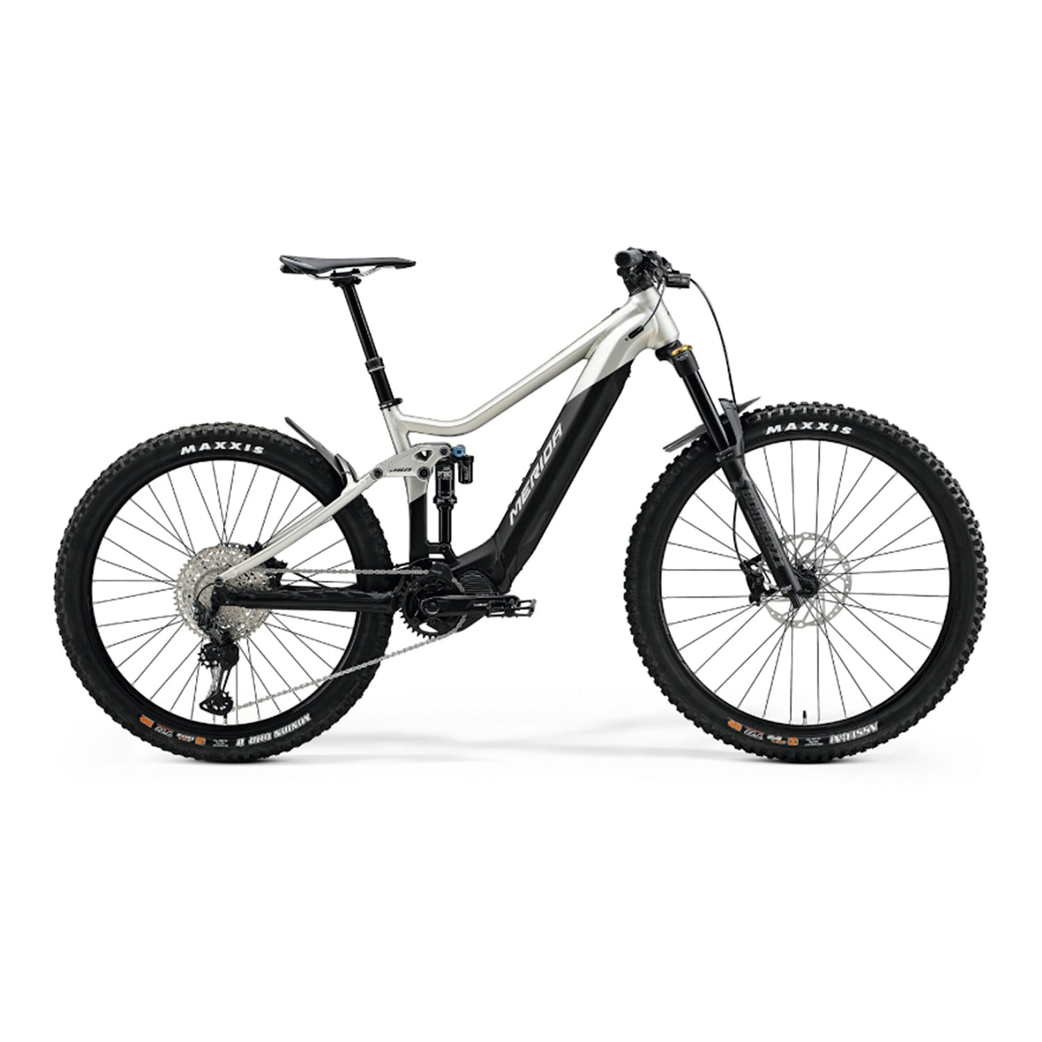 Merida eOne-Sixty 700 630Wh L/45 Silver Elcykel - Mountainbike ElcykelElcykel Mountainbike Elcykel
