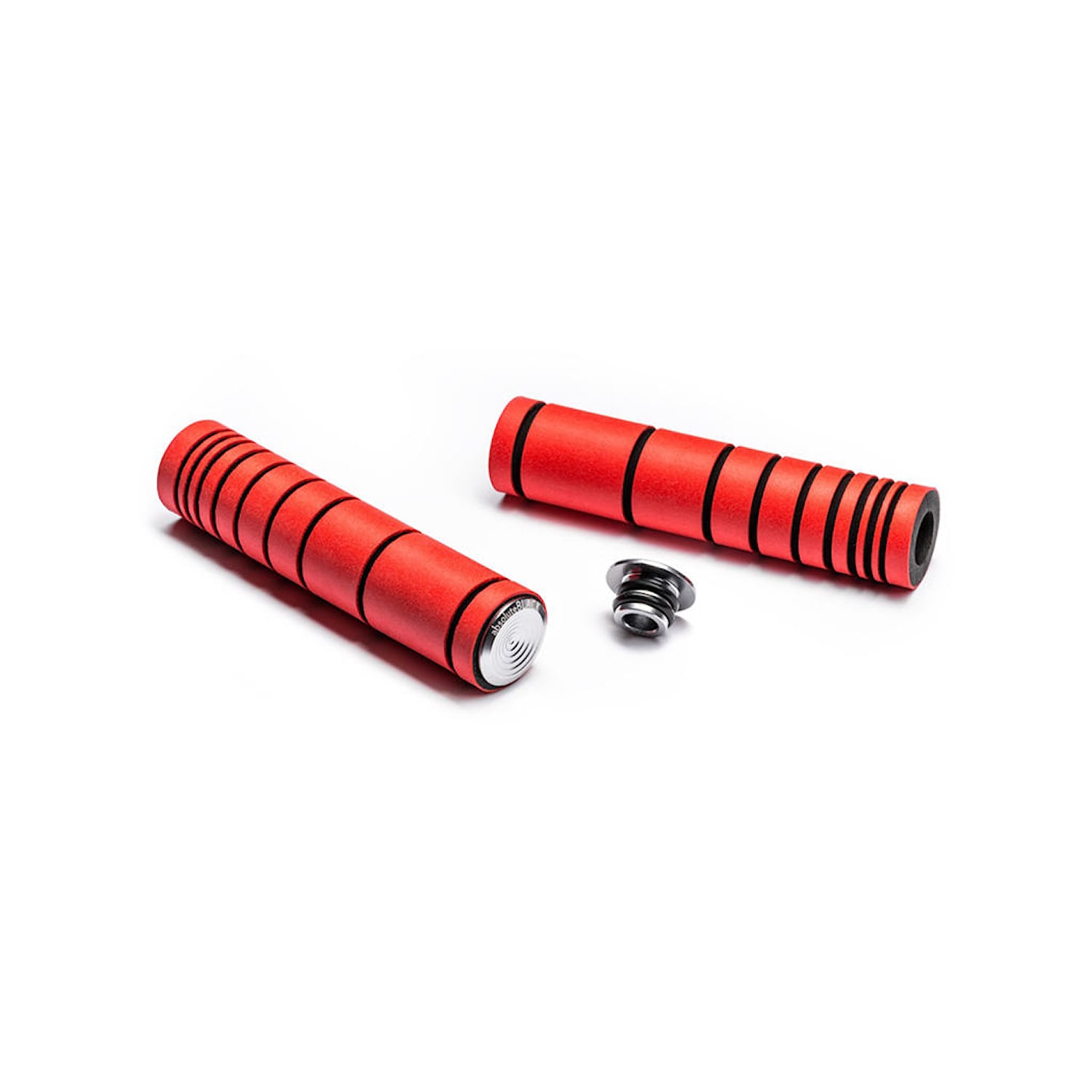 absoluteBLACK Handtag Dual density MTB Silicone Fluo Red Röd Cykeldelar - Handtag & Styrlindor - HandtagCykeldelar Handtag & Styrlindor Handtag