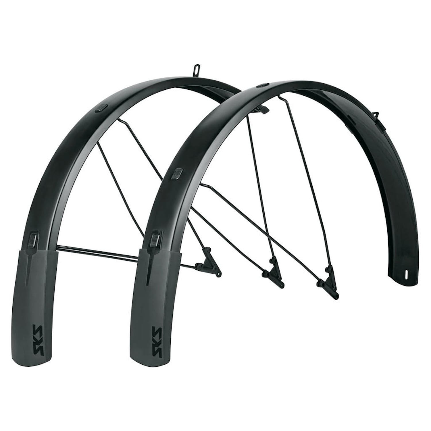 SKS Skärmset Fram/Bak Bluemels Style 27,5"-29" 75mm Svart Cykeldelar - Stänkskärmar - ParCykeldelar Stänkskärmar Par