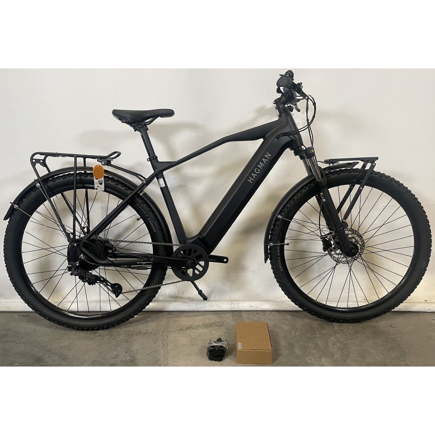 Hagman Stigberget Bak 540Wh Mattsvart Onesize Recycle - Elcykel-RecycleRecycle Elcykel Recycle