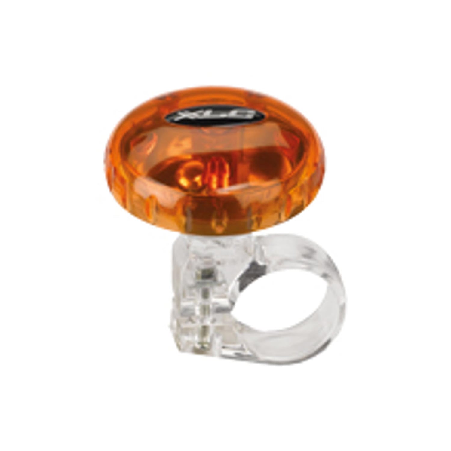 XLC Ringklocka DD-M12 Orange transparent Cykeltillbehör - RingklockorCykeltillbehör Ringklockor