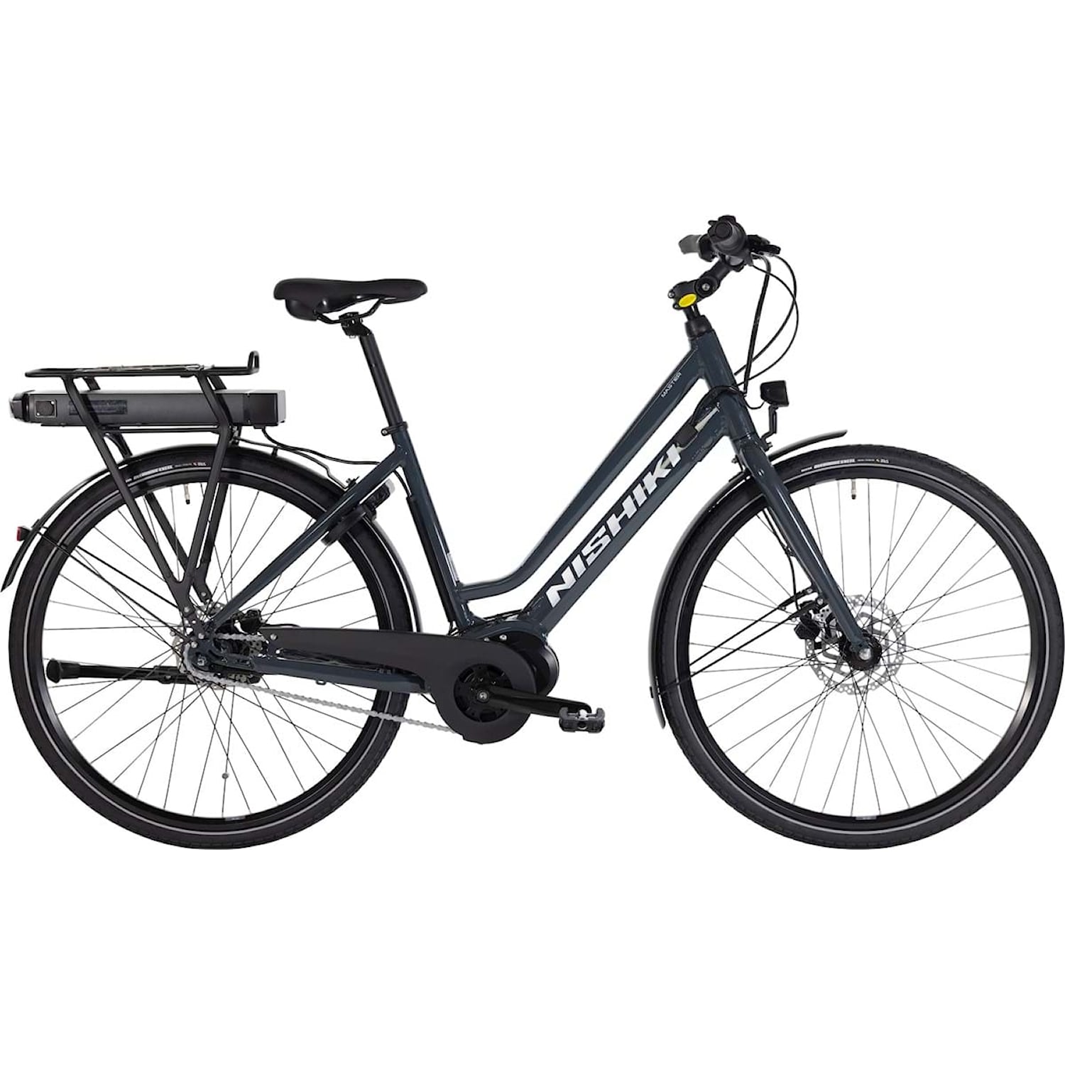 Nishiki Master E Dam 374Wh 48 cm Grå Elcykel - Standard ElcykelElcykel Standard Elcykel