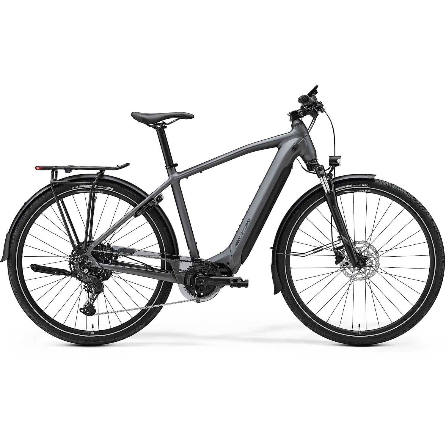 Merida eSpresso 500 EQ 630Wh XL Silver Elcykel - Hybrid ElcykelElcykel Hybrid Elcykel
