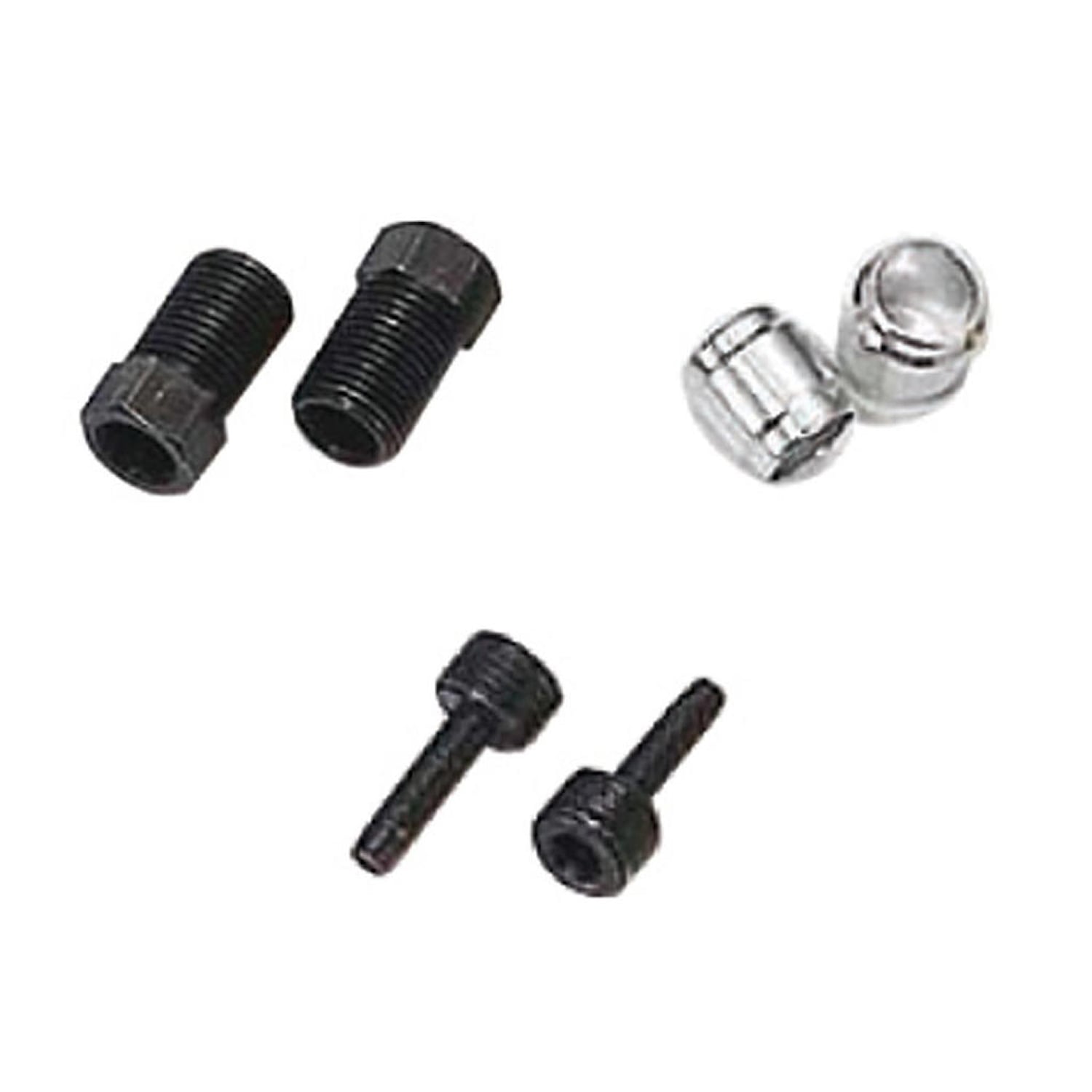 XLC BR-X65 Hydraulic disc brake hose connection kit, for Avid, front or rear, 6 pieces Cykeldelar