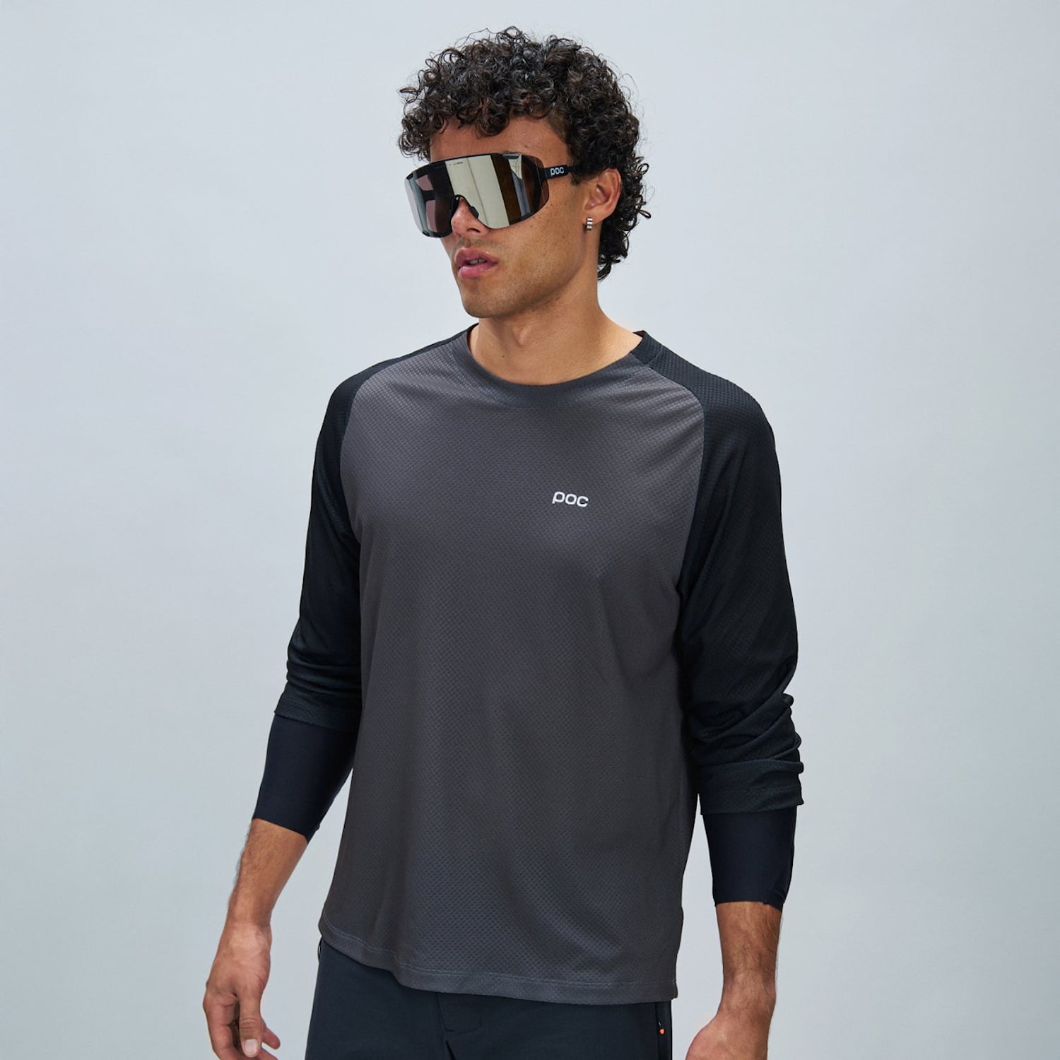 Poc 3/4-ärmad Cykeltröja MTB Motion Air L Grå Kläder - Tröjor & T-shirts - Cykeltröjor lång ärmKläder Tröjor & T shirts Cykeltröjor lång ärm
