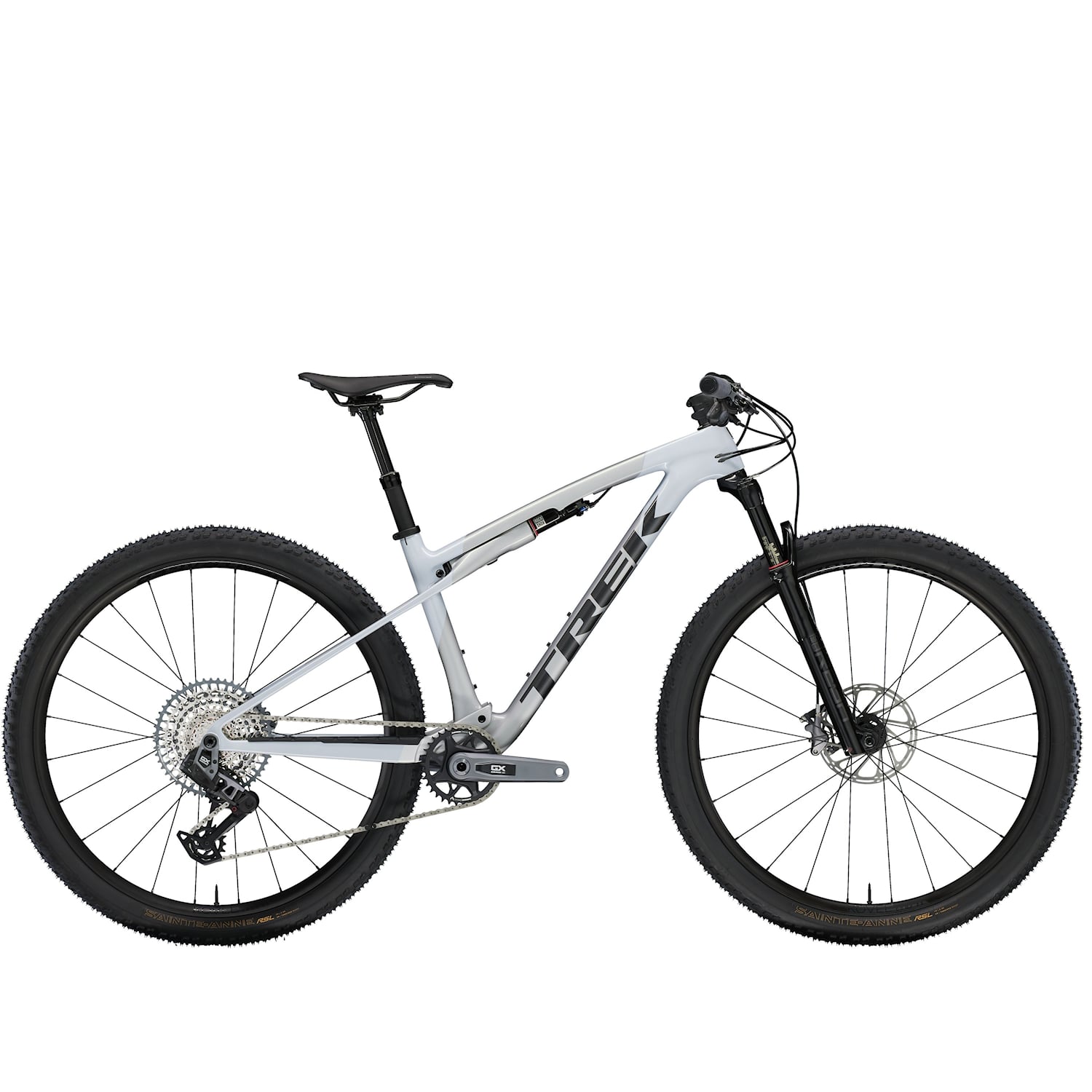 Trek Supercaliber SL 9.7 AXS Gen 2 M/L Grå Cykel - Mountainbike CykelCykel Mountainbike Cykel