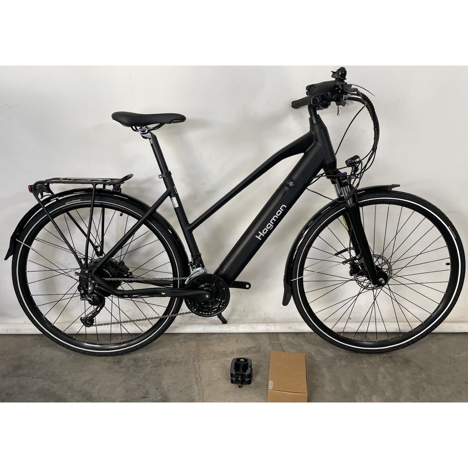 Hagman Holmen Bak 417Wh Mattsvart Recycle - Elcykel-RecycleRecycle Elcykel Recycle