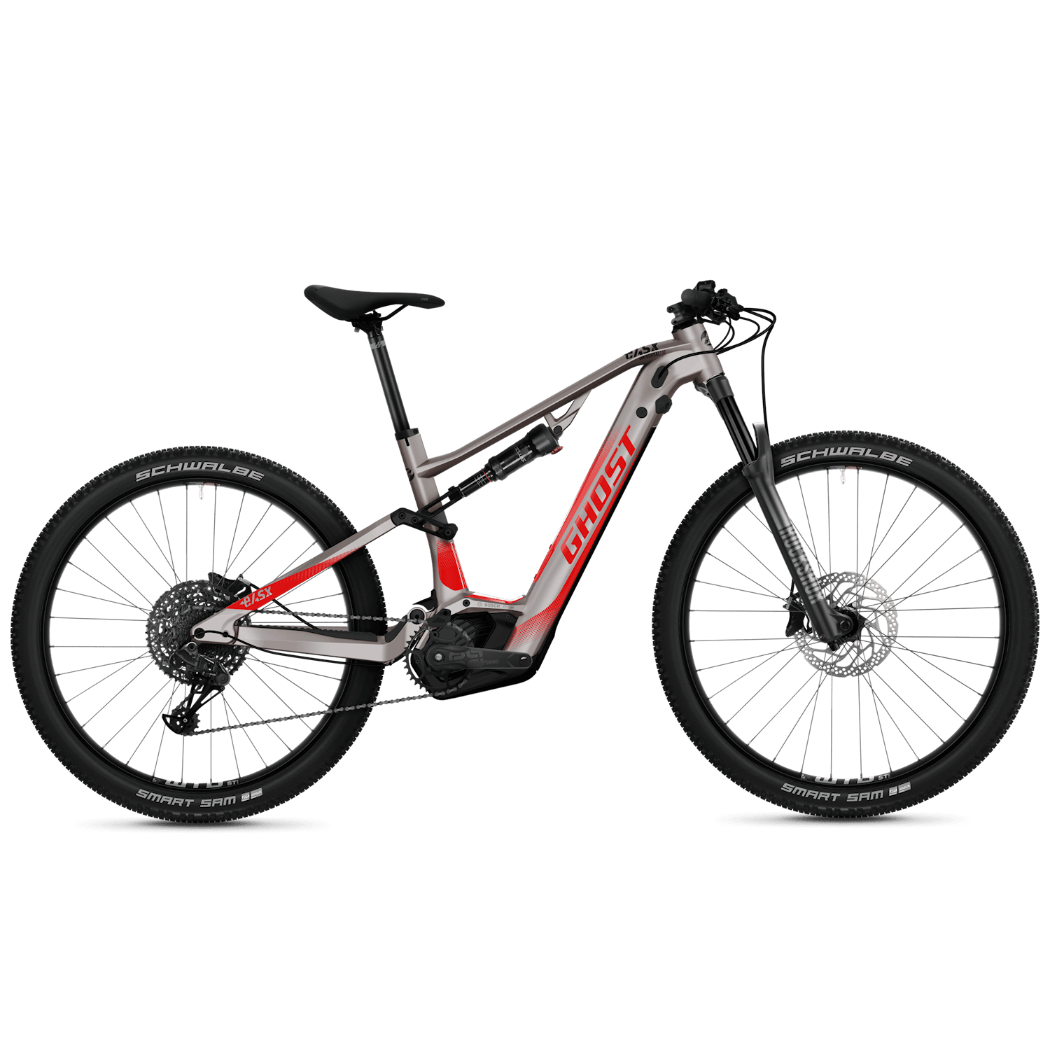 Ghost E-ASX 130 Universal 750wh S Grå Elcykel - Mountainbike ElcykelElcykel Mountainbike Elcykel