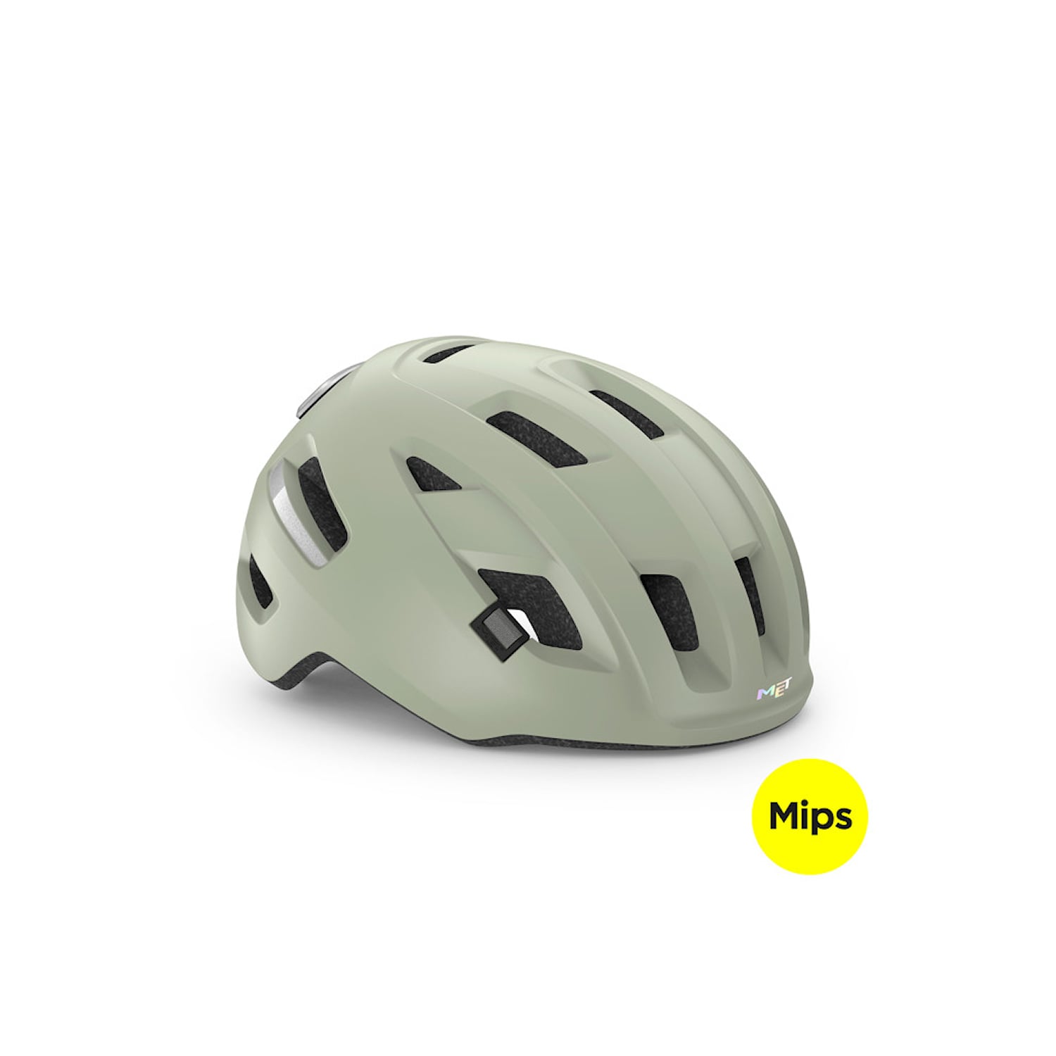 Met Hjälm E-Mob MIPS M (56-58 cm) Grön Cykeltillbehör - Hjälmar - PendlingCykeltillbehör Hjälmar Pendling