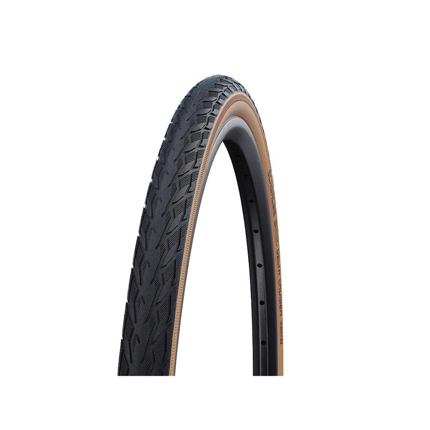 Schwalbe Delta Cruiser Däck 28-622 (28"x1,10") Svart Cykeldelar - Däck & slangar - CykeldäckCykeldelar Däck & slangar Cykeldäck