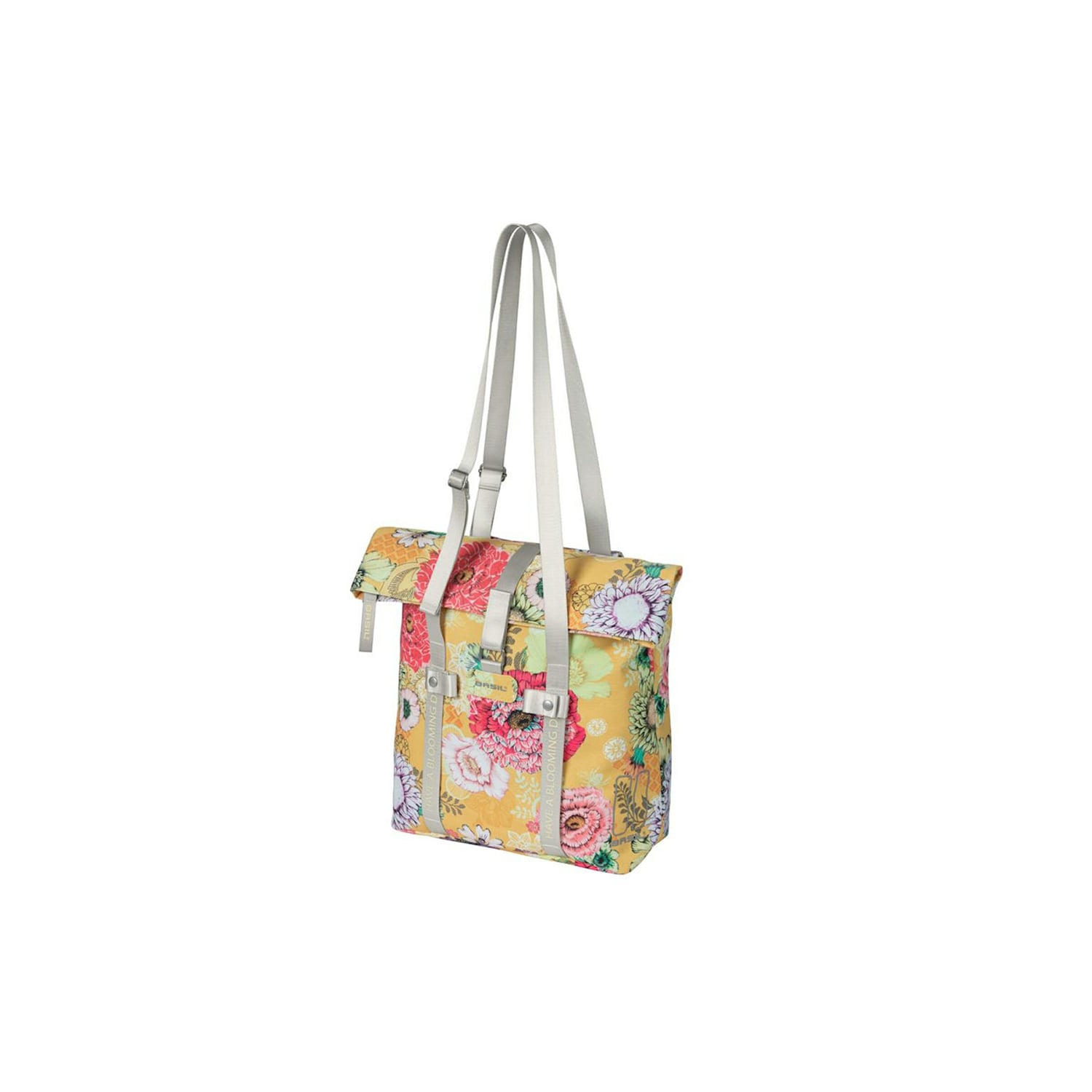 Basil Bag Bloom Waterproof Shopper 15-20 Honey Yellow 20 L Gul Cykeltillbehör - Cykelväskor - Cykelväskor BakCykeltillbehör Cykelväskor Cykelväskor