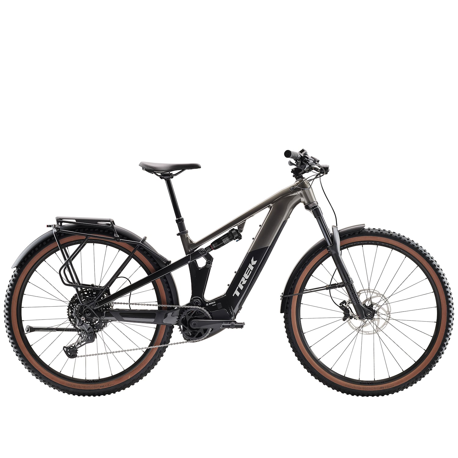 Trek Powerfly+ FS 4 EQ Gen 4 600Wh L Grå Elcykel - Mountainbike ElcykelElcykel Mountainbike Elcykel