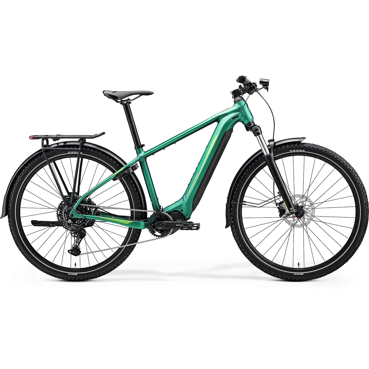 Merida eBig.Nine 400 EQ L Grön Elcykel - Hybrid ElcykelElcykel Hybrid Elcykel