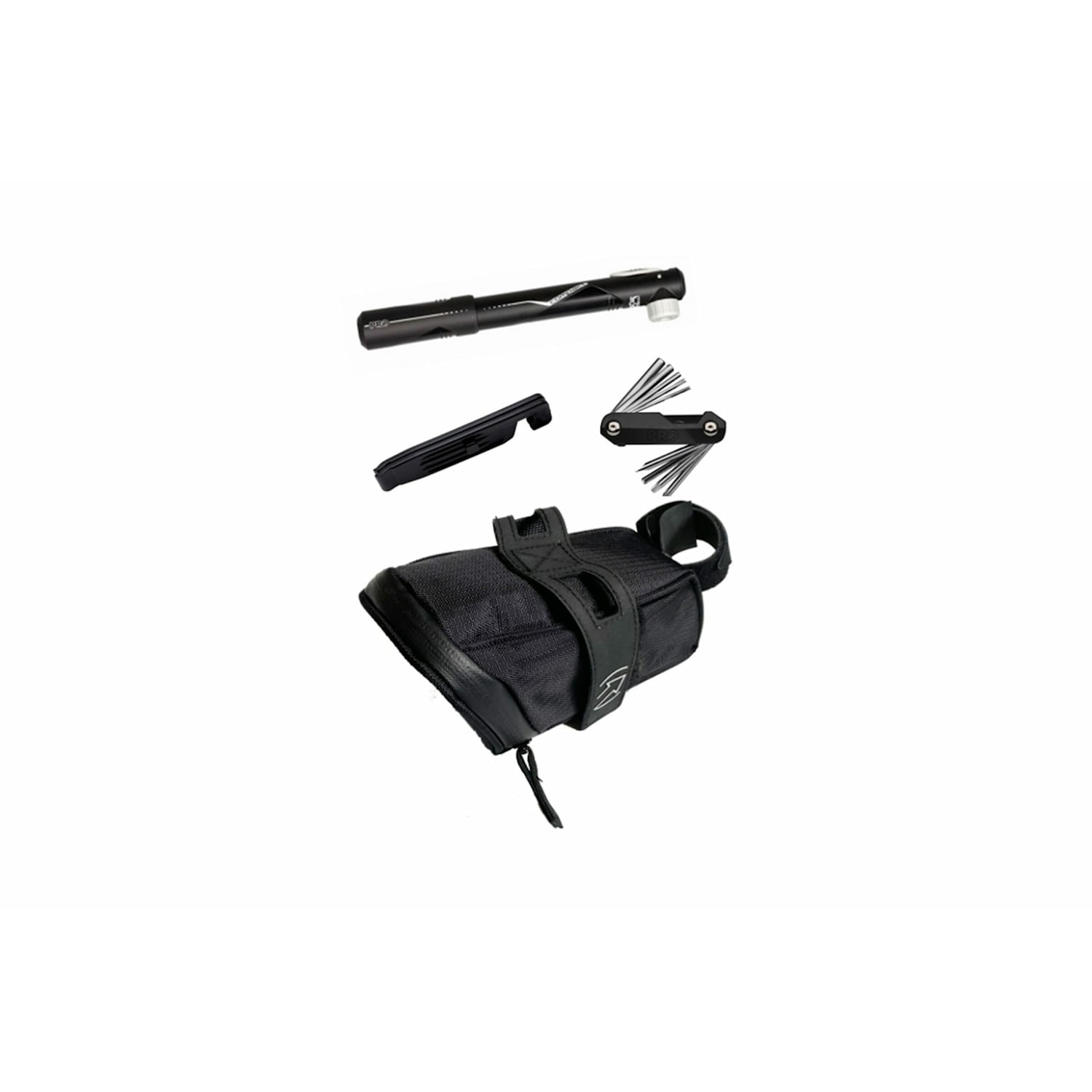 Pro Combipack Väska/Pump/Miniverktyg/Däckavt Svart Cykeltillbehör - Cykelväskor - RamväskorCykeltillbehör Cykelväskor Ramväskor