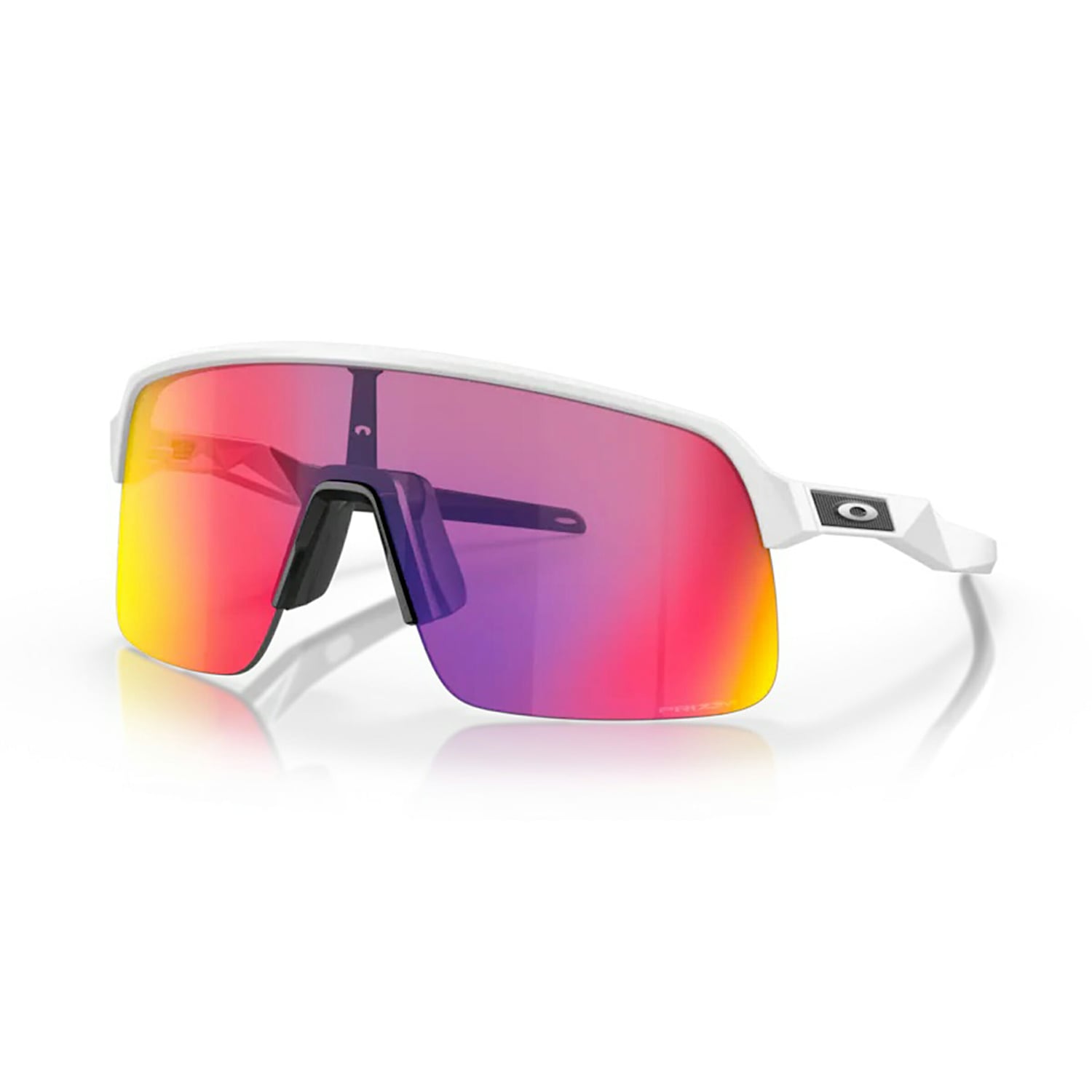 Oakley Sutro Lite Matte White / Prizm Road Vit Kläder - Glasögon - Sport/Cykel GlasögonKläder Glasögon Sport/Cykel Glasögon