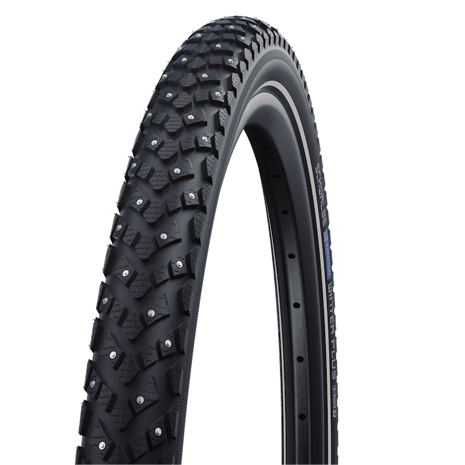 Schwalbe Marathon Winter Plus Standard Dubbdäck 47-507 (24"x1,75") Svart Cykeldelar - Däck & slangar - Dubbdäck & VinterdäckCykeldelar Däck & slangar