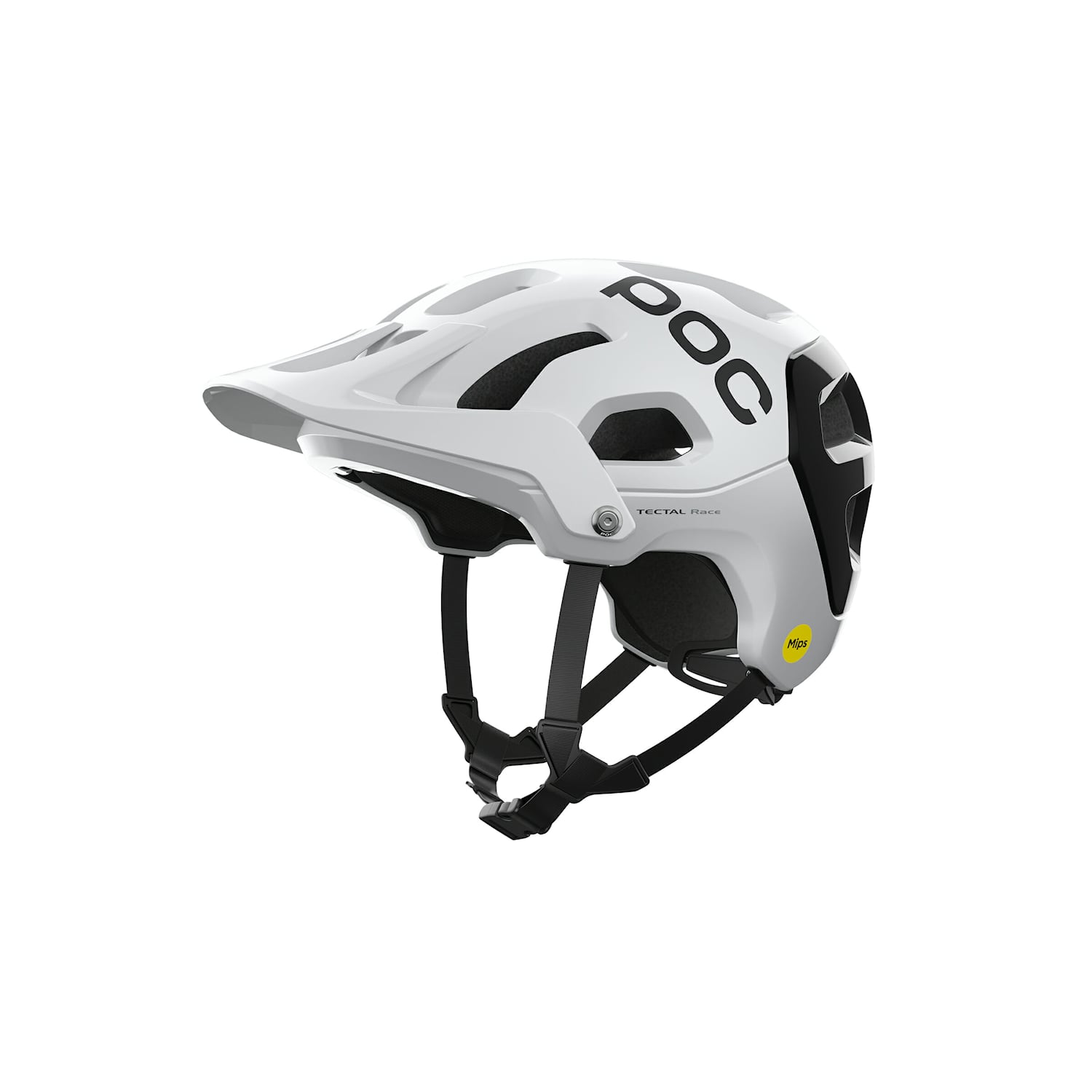 Poc Tectal Race Hjälm MIPS L (59-62 cm) Vit Cykeltillbehör - Hjälmar - MTBCykeltillbehör Hjälmar MTB