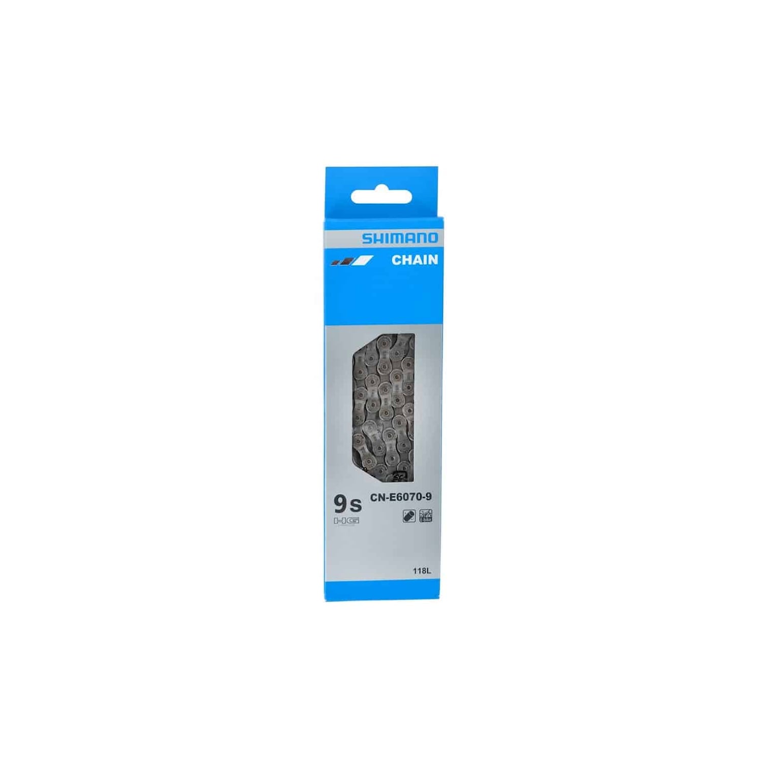 Shimano Kedja CN-E6070 STEPS 9-vxl 138 Silver Cykeldelar - Kedjor - KedjorCykeldelar Kedjor Kedjor