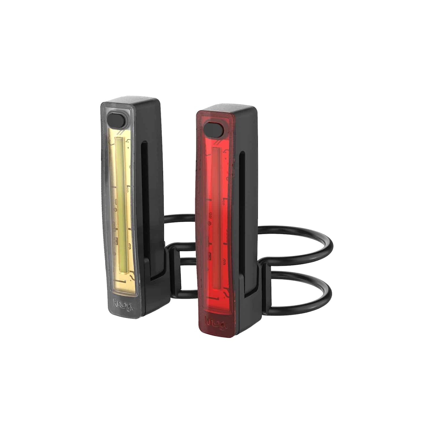 Belysning Knog Plus Twinpack Svart Cykeltillbehör - Belysning och reflexer - Paket Fram & BakCykeltillbehör Belysning och reflexer Paket Fram & Bak