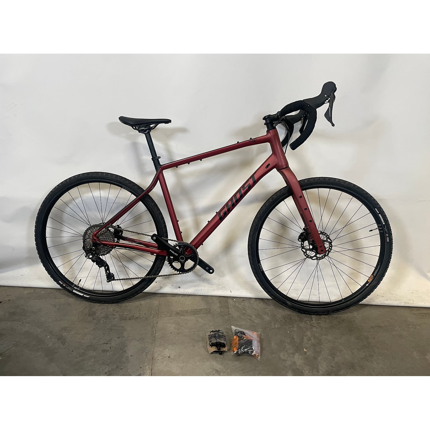Ghost Asket Advanced Rusted Dark Red L Cykel - Begagnad CykelCykel Begagnad Cykel