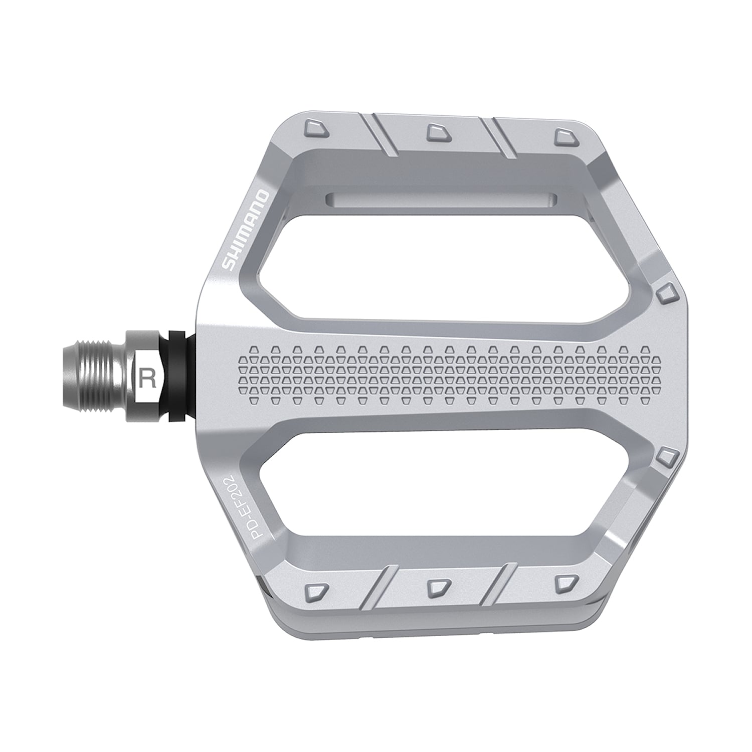 Shimano Pedaler PD-EF202 Explorer flat silver Cykeldelar - Pedaler & Klossar - PedalerCykeldelar Pedaler & Klossar Pedaler
