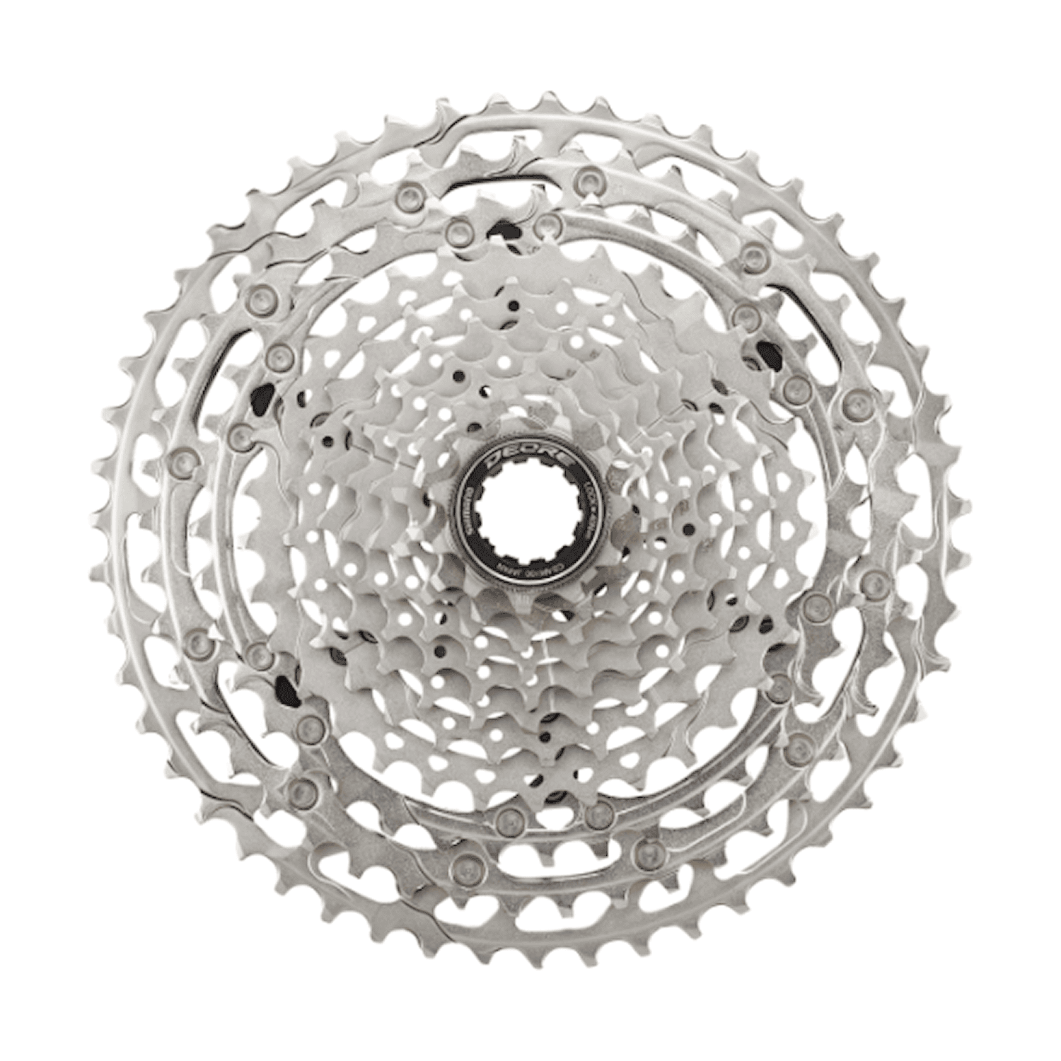 Shimano Kassett CS-M5100-11 Deore 11-vxl 11-51T Silver Cykeldelar - Kassetter & bakdrev - KassetterCykeldelar Kassetter & bakdrev Kassetter