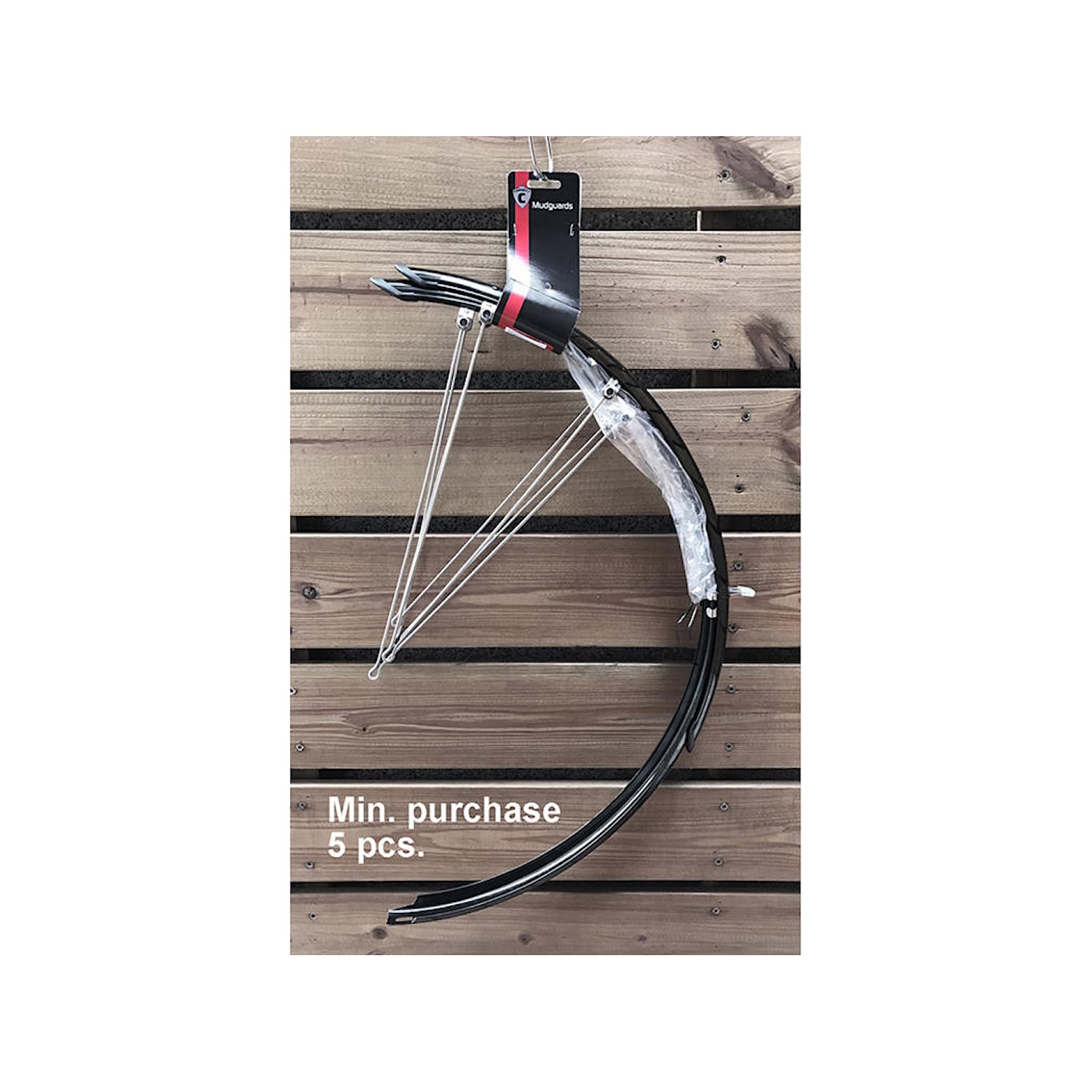 Connect Skärmset Fram/Bak 27,5"-29" 60mm Matt Svart Cykeldelar - Stänkskärmar - ParCykeldelar Stänkskärmar Par