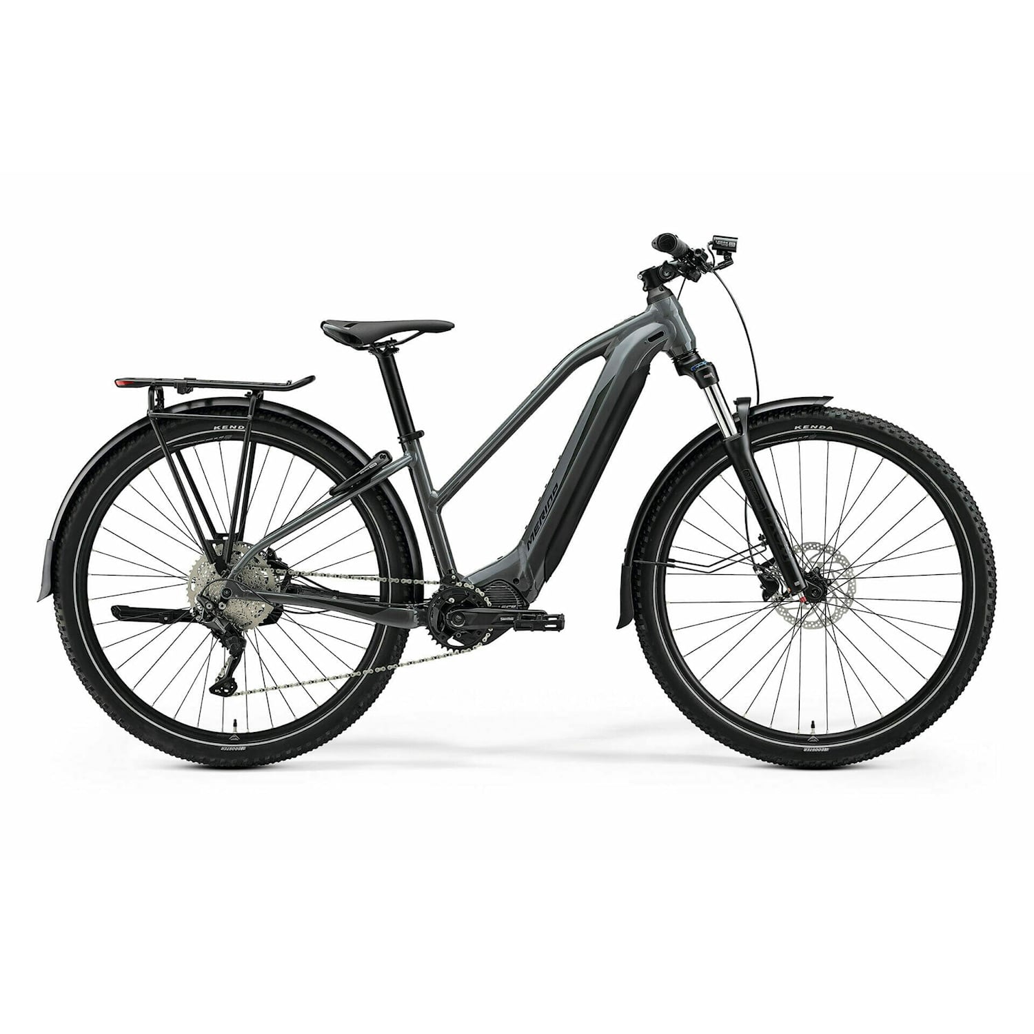 Merida eBig.Tour 475 EQ 750Wh S/38 Grå Elcykel - Mountainbike ElcykelElcykel Mountainbike Elcykel