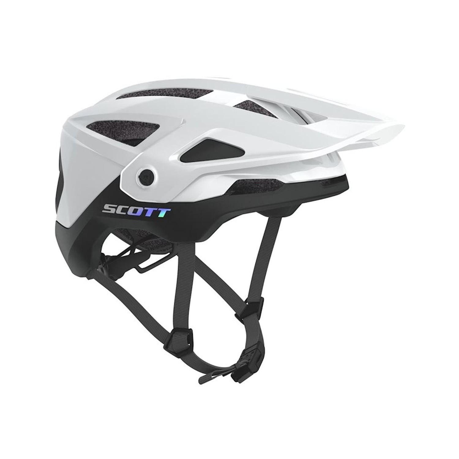 Scott Stego Plus Hjälm MIPS L (59-61 cm) Vit blank Cykeltillbehör - Hjälmar - MTBCykeltillbehör Hjälmar MTB