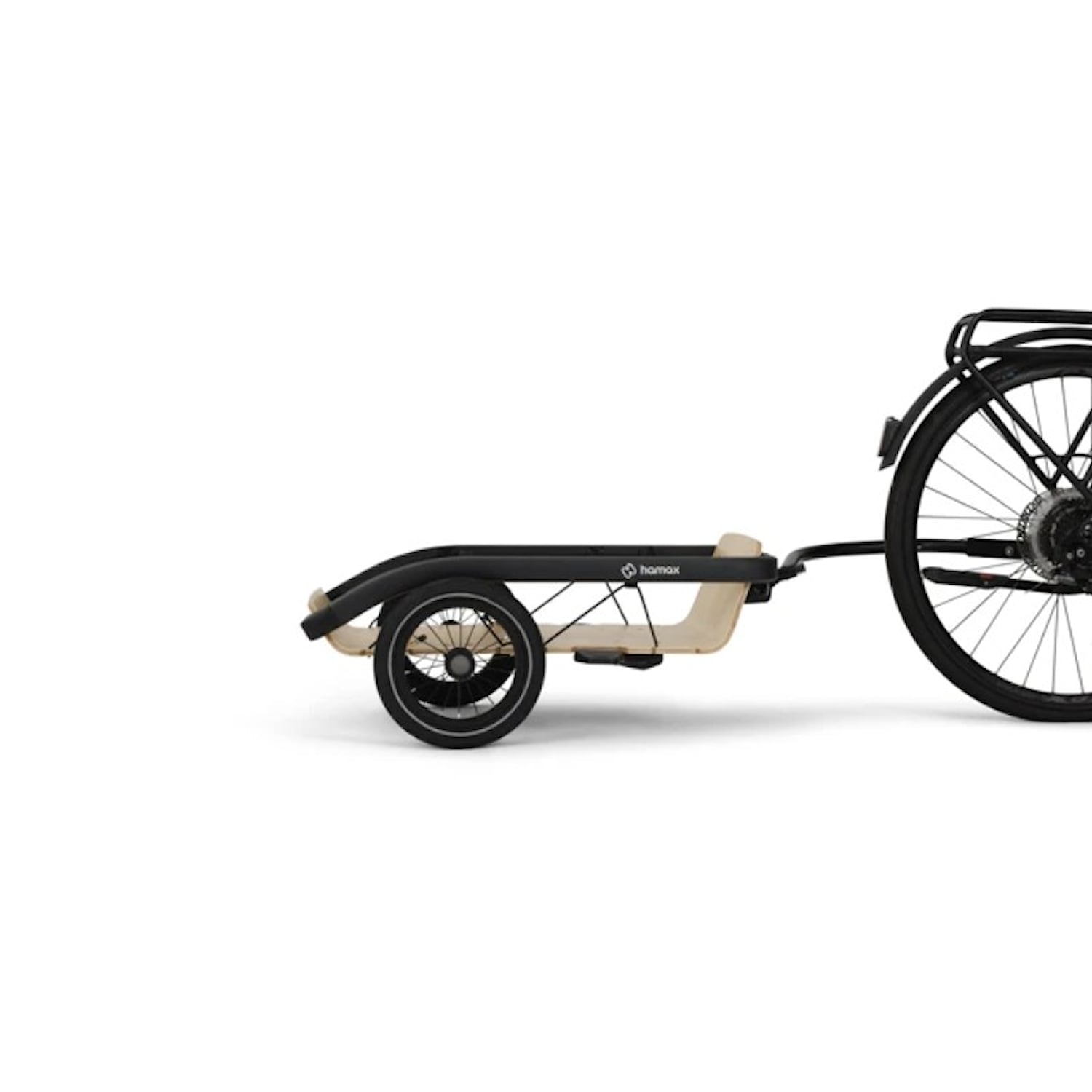 Hamax Venture Cargo + Nature Plywood Svart Cykeltillbehör - Cykelvagnar - CykelvagnarCykeltillbehör Cykelvagnar Cykelvagnar