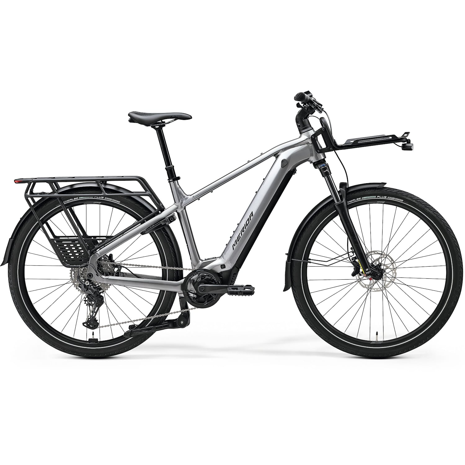 Merida eFloat HD 500 EQ L Grå Elcykel - Hybrid ElcykelElcykel Hybrid Elcykel