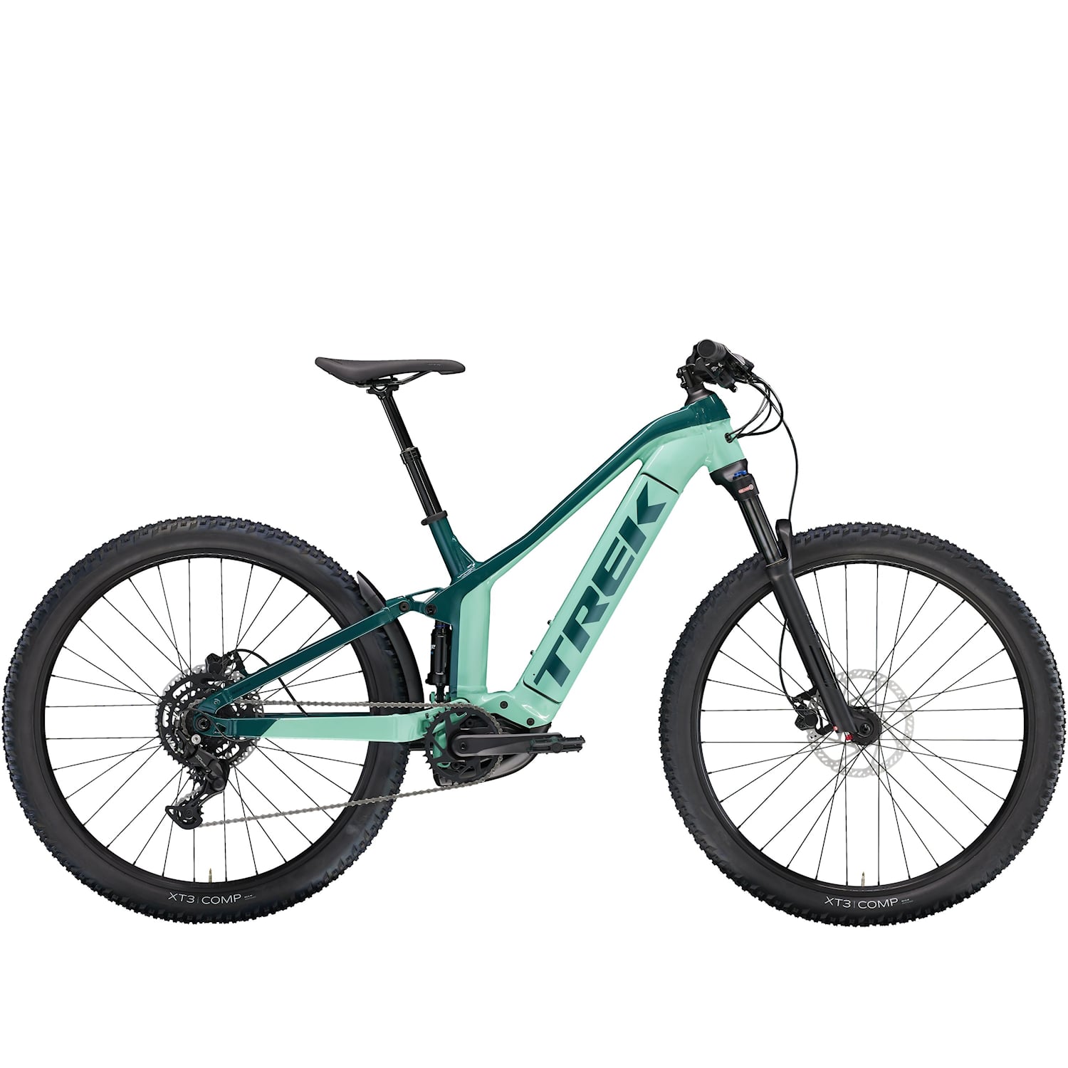 Trek Powerfly FS 4 Gen 3 625Wh L Turkos Elcykel - Mountainbike ElcykelElcykel Mountainbike Elcykel
