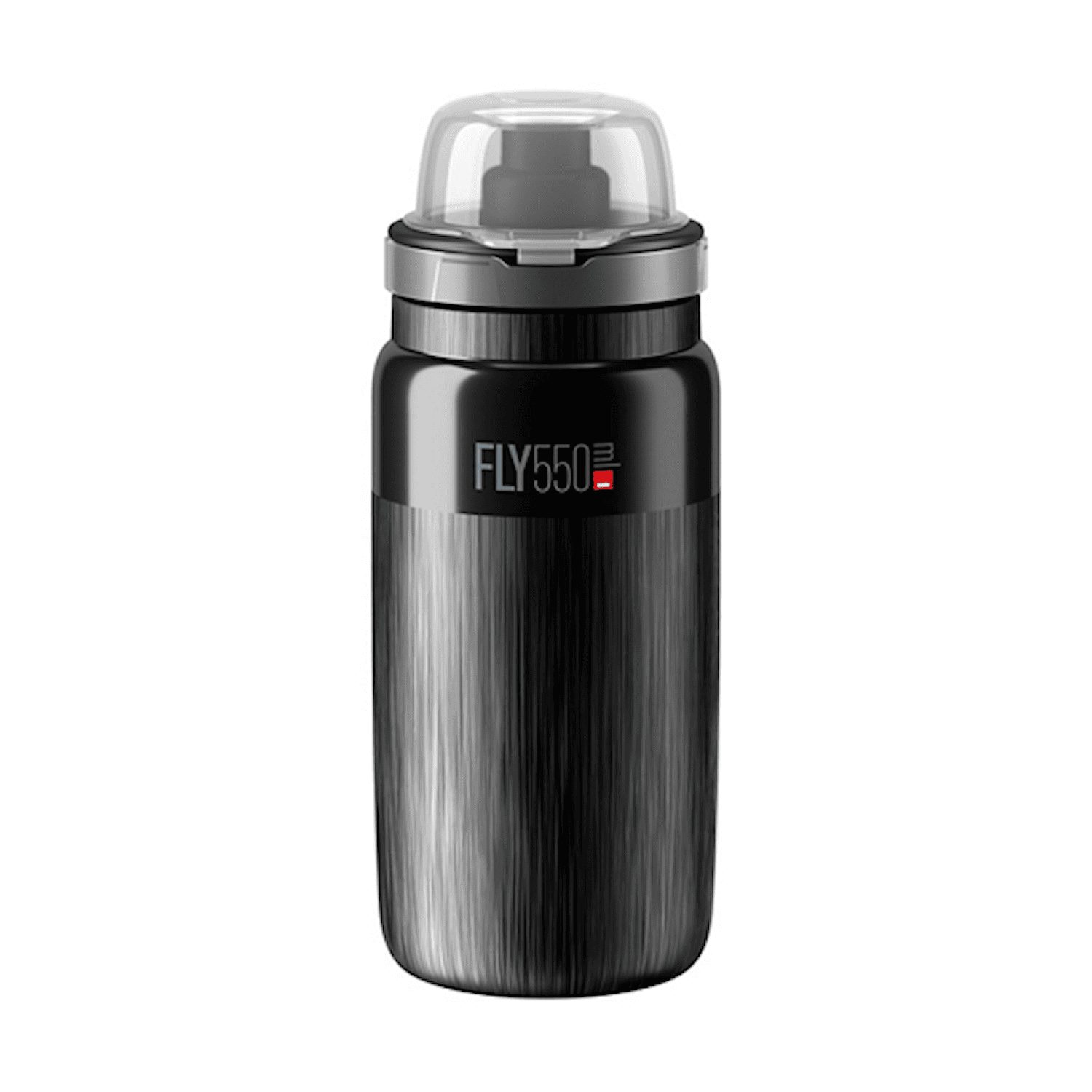Elite Fly MTB Flaska Svart/Grey 550ml Cykeltillbehör - Cykelflaskor & Flaskställ - CykelflaskorCykeltillbehör Cykelflaskor & Flaskställ Cykelflaskor