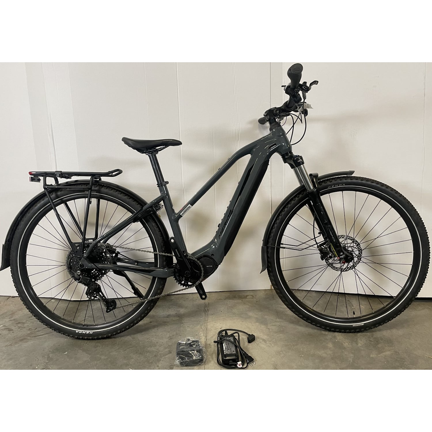 Merida eBig.Tour 400 EQ Cool Grey/Black M Recycle - Elcykel-Recycle - Standard Elcykel-RecycleRecycle Elcykel Recycle Standard Elcykel Recycle