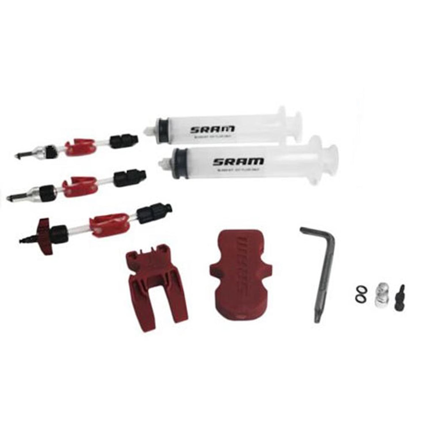 Standard Bleed Kit for SRAM/AVID brakes Röd Cykeldelar - Bromsar - Reservdelar & Tillbehör BromsarCykeldelar Bromsar Reservdelar & Tillbehör Bromsar