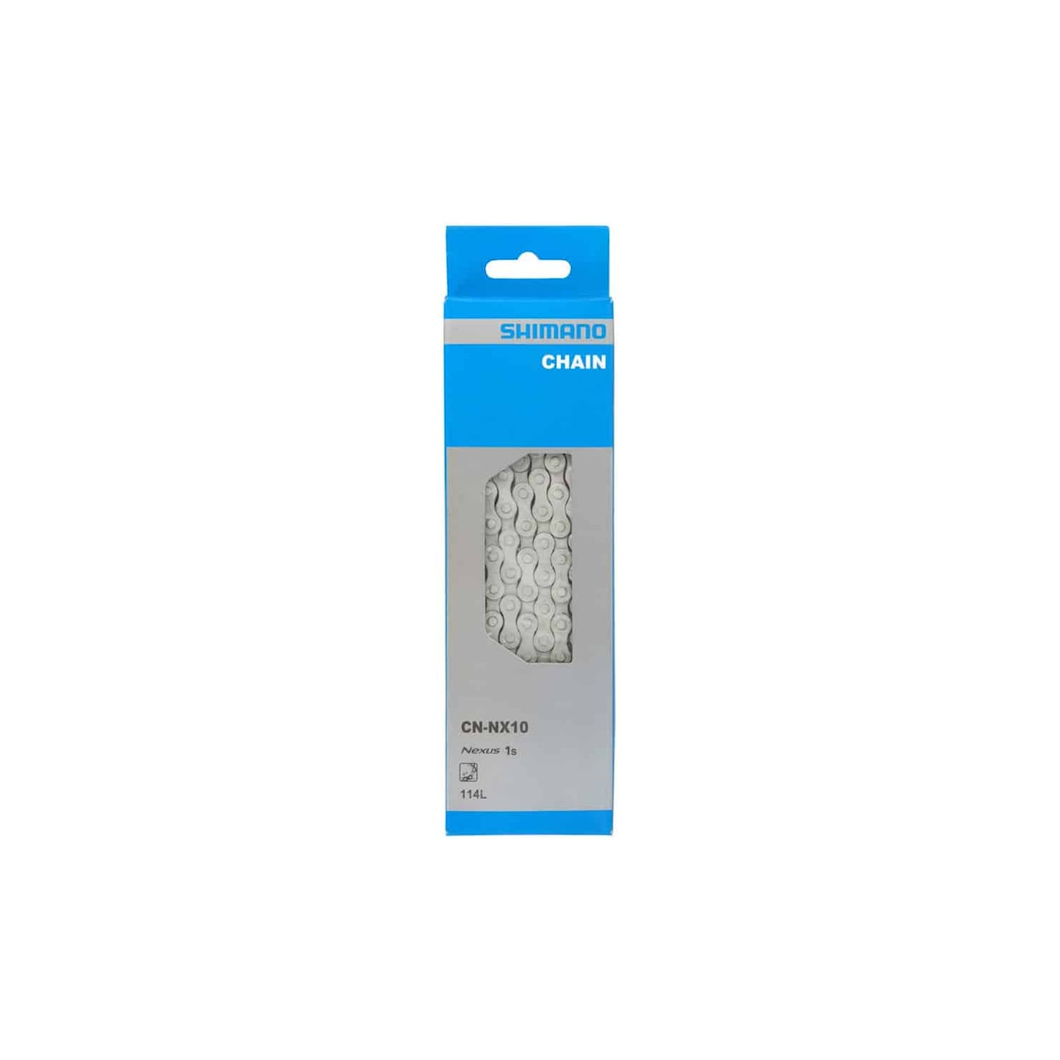 Shimano Kedja CN-NX10 Nexus 1-vxl 114 Silver Cykeldelar - Kedjor - KedjorCykeldelar Kedjor Kedjor