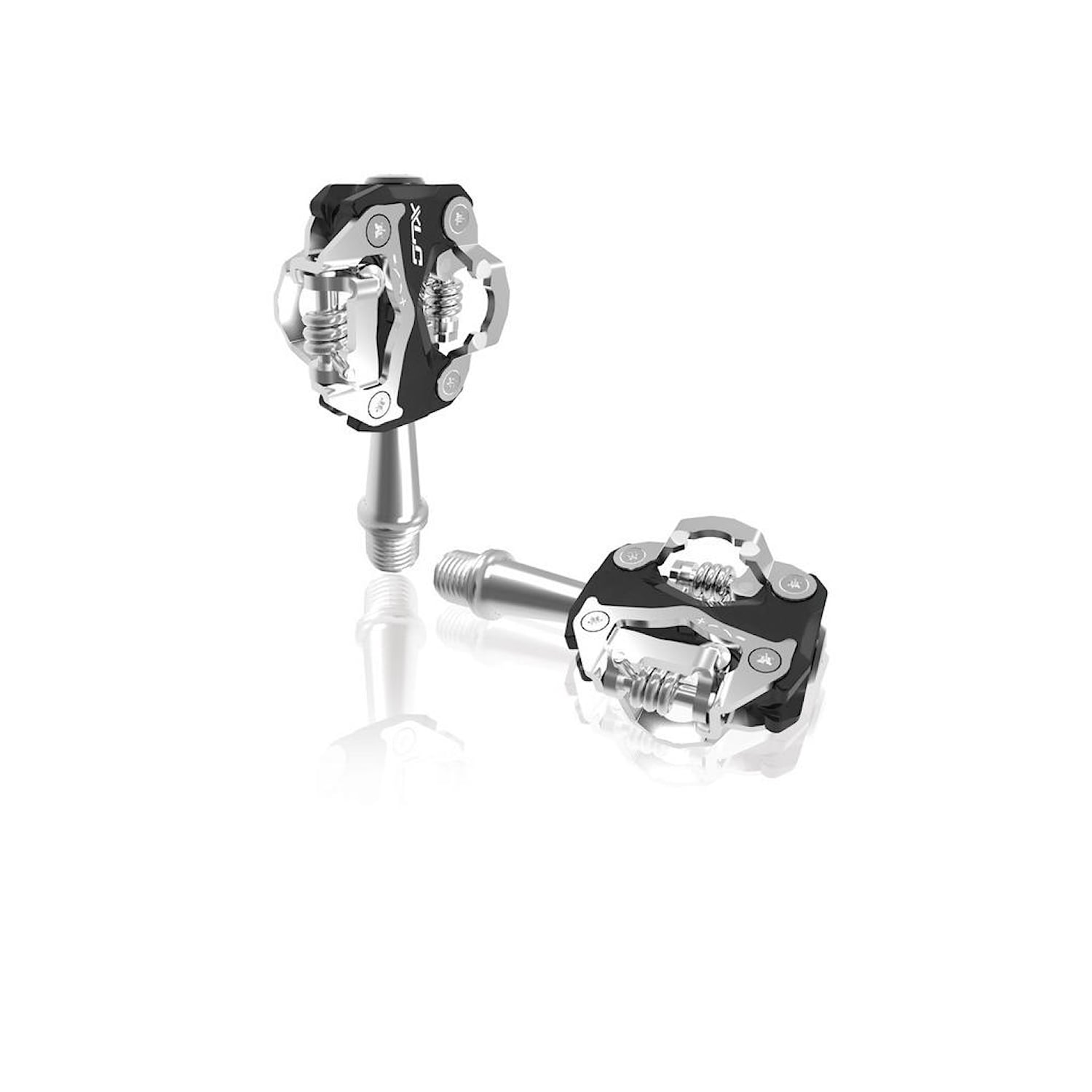XLC Pedaler PD-S15 Black/Silver Svart Cykeldelar - Pedaler & Klossar - PedalerCykeldelar Pedaler & Klossar Pedaler