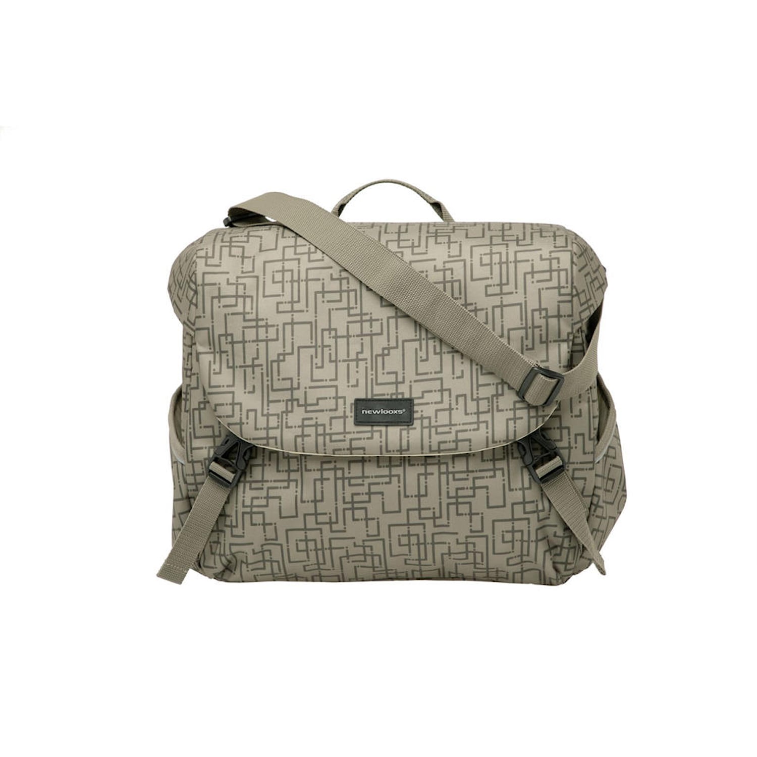 New Looxs Sidoväska Mondi Joy Single Pannier Ivy Walnut Beige Cykeltillbehör - Cykelväskor - Cykelväskor BakCykeltillbehör Cykelväskor Cykelväskor Bak