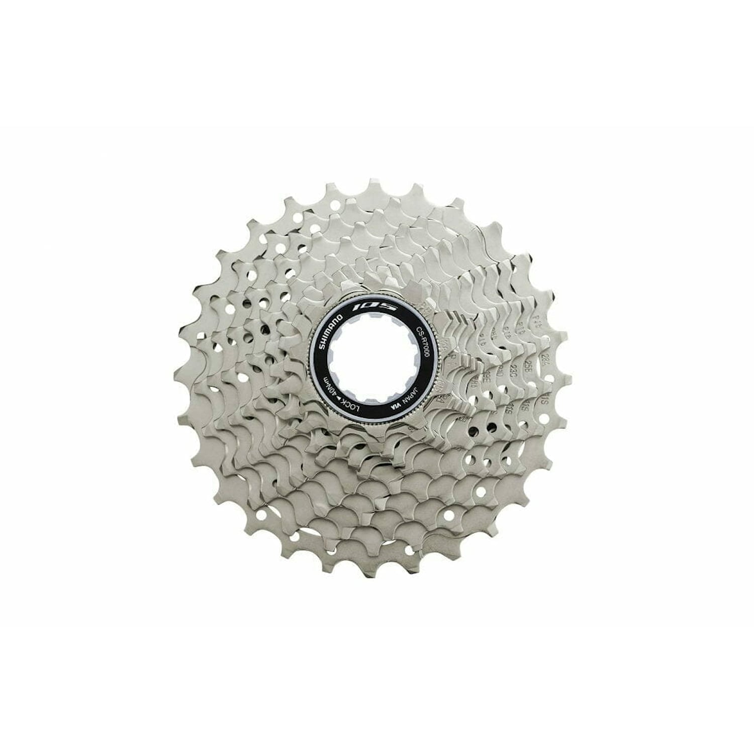 Shimano Kassett CS-R7000 105 11-vxl 11-28T Silver Cykeldelar - Kassetter & bakdrev - KassetterCykeldelar Kassetter & bakdrev Kassetter