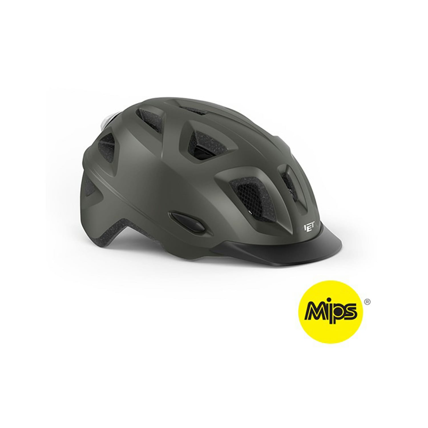 Met Hjälm Mobilite MIPS S/M (52-57 cm) Grå Cykeltillbehör - Hjälmar - PendlingCykeltillbehör Hjälmar Pendling