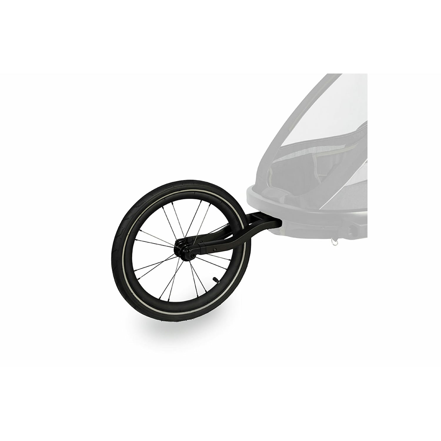Hamax Joggerkit för Breeze Svart Cykeltillbehör - Cykelvagnar - Tillbehör & Reservdelar CykelvagnarCykeltillbehör Cykelvagnar Tillbehör & Reservdelar