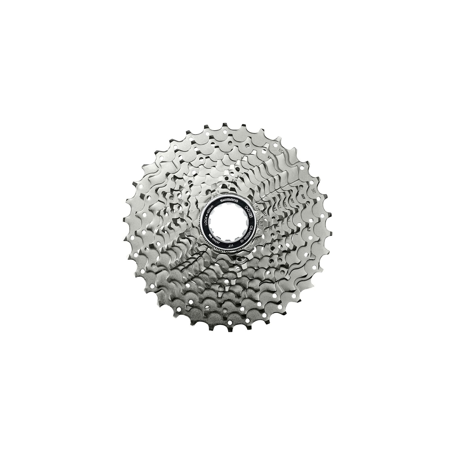 Shimano Kassett CS-HG500-10 Tiagra 10-vxl 11-34 Silver Cykeldelar - Kassetter & bakdrev - KassetterCykeldelar Kassetter & bakdrev Kassetter