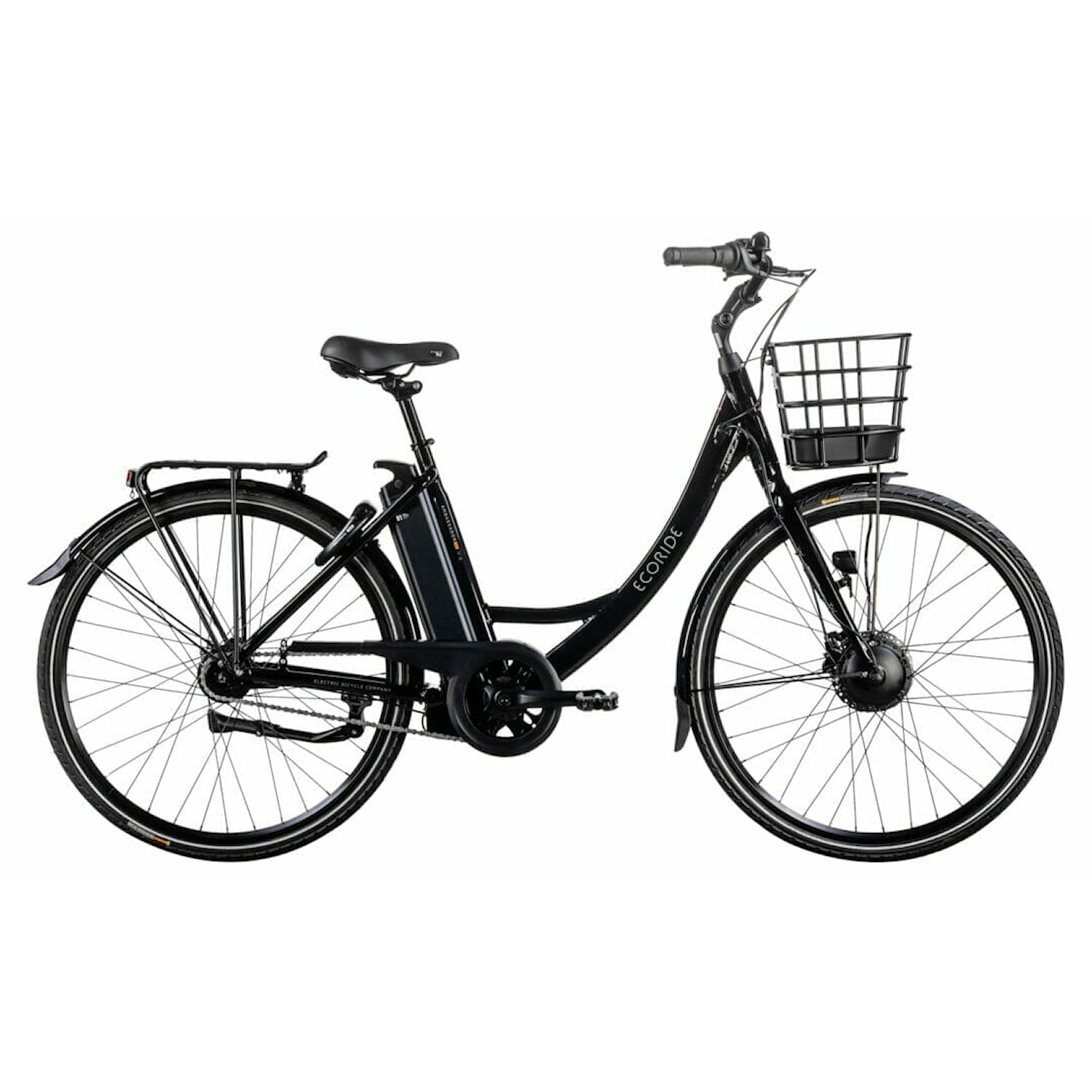 Ecoride Ambassador AXS H-7 Dam 2022 M/L Svart Elcykel - Standard ElcykelElcykel Standard Elcykel